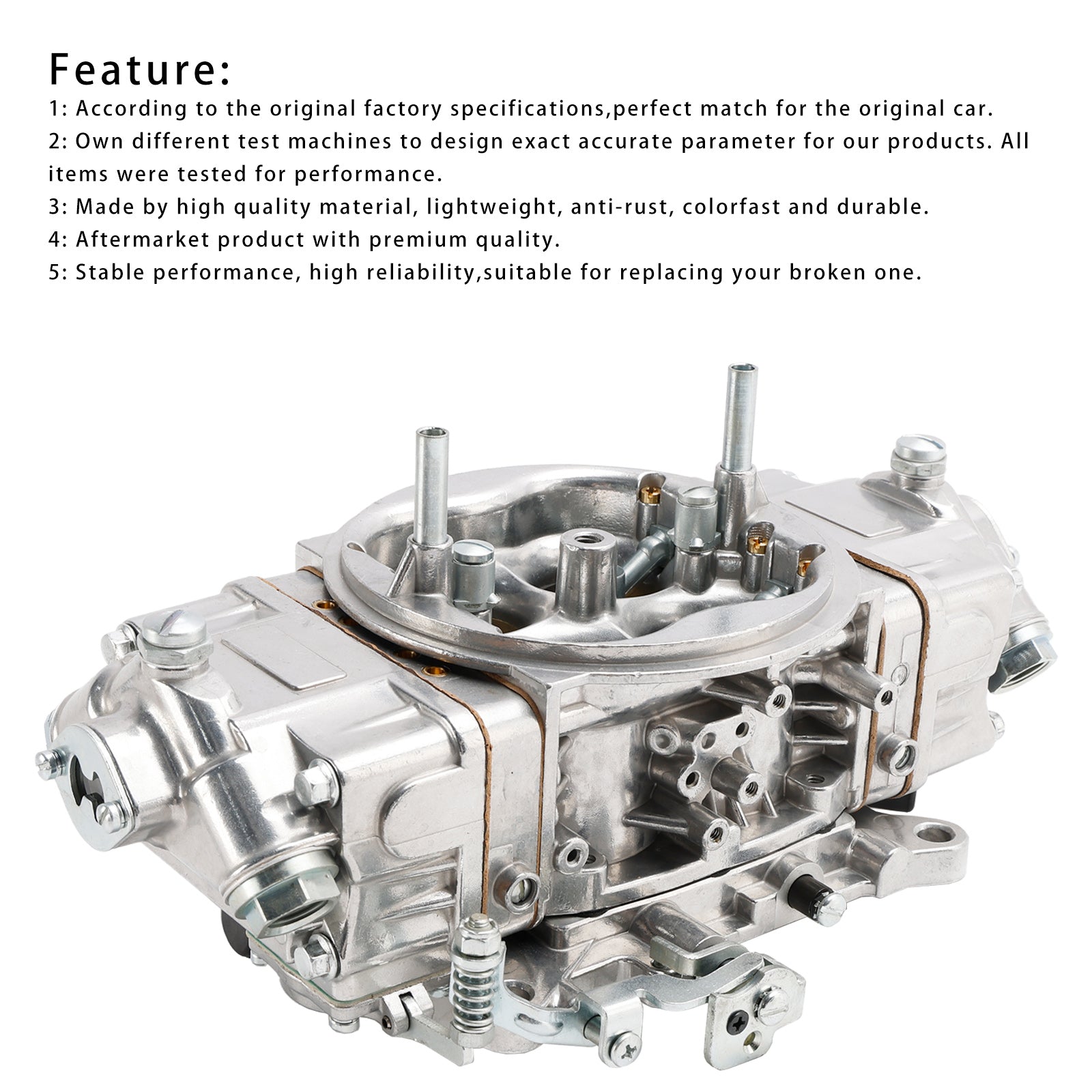 Holley Brawler Race Quick Fuel 850 CFM Carburetor 4150 Mechanical BR67201