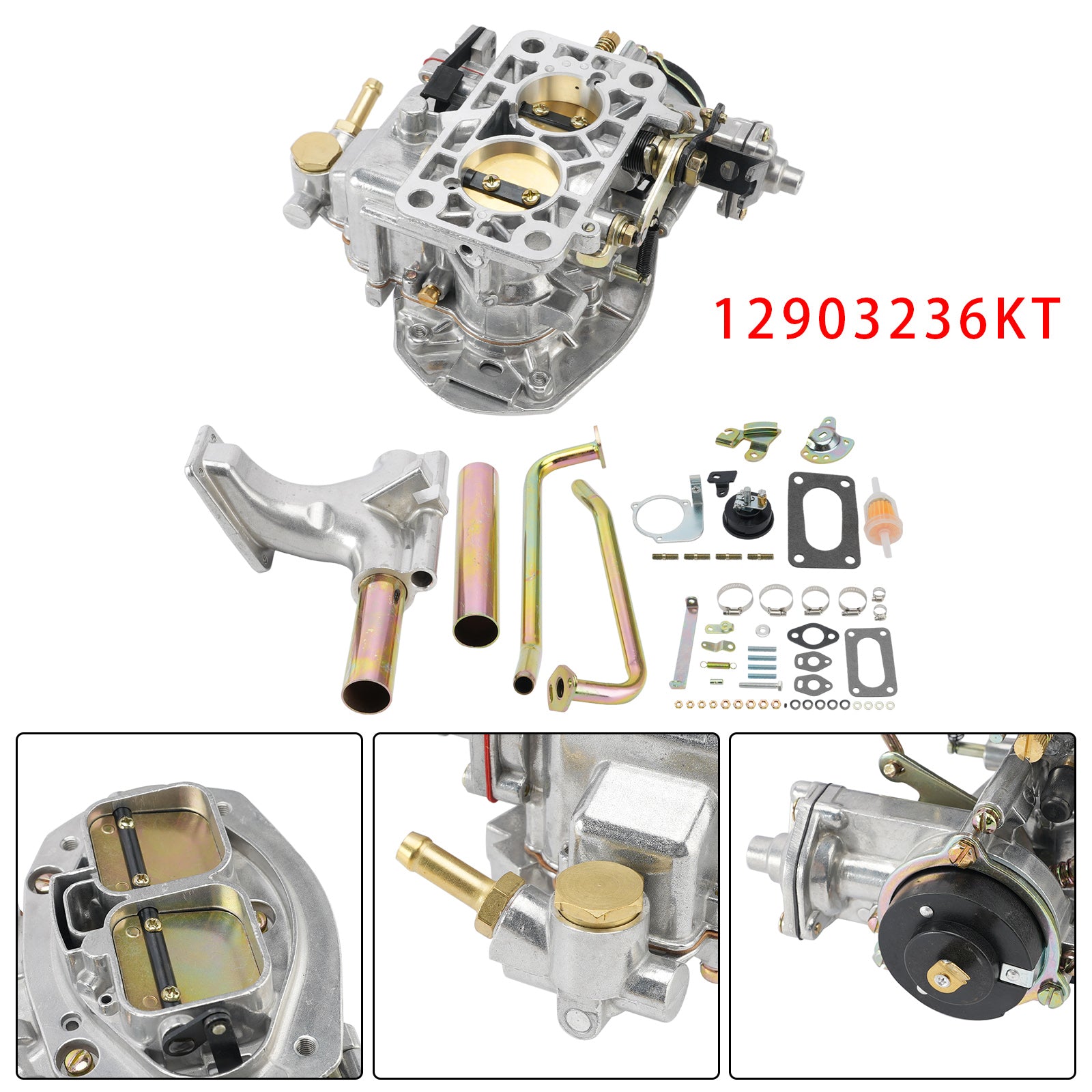 Kit carburatore DFEV progressivo 32/36 completo carburatore 12903236KT per VW tipo 1