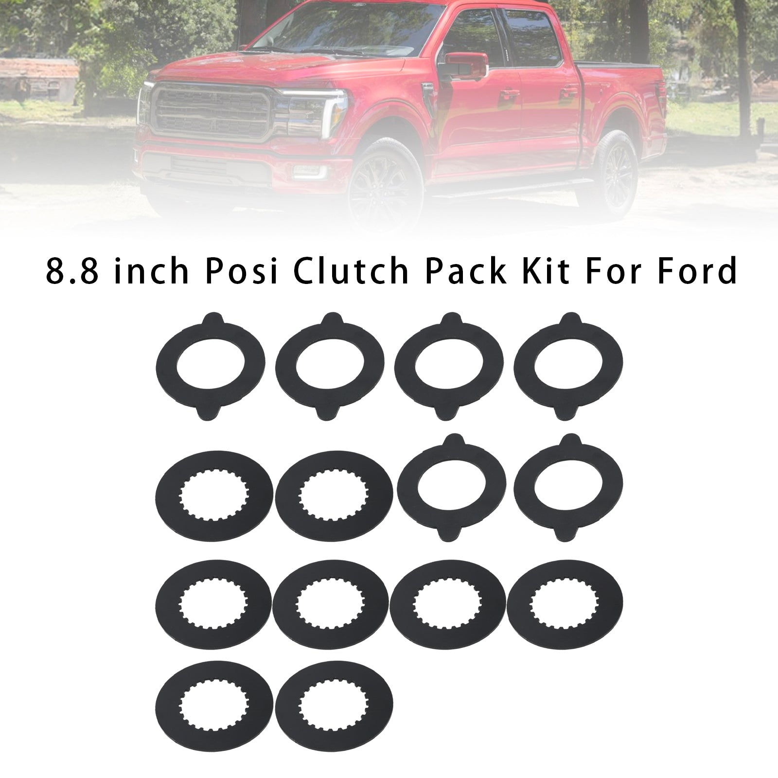 Kit de embreagem POSI de 8,8 polegadas F8.8cpk para Ford