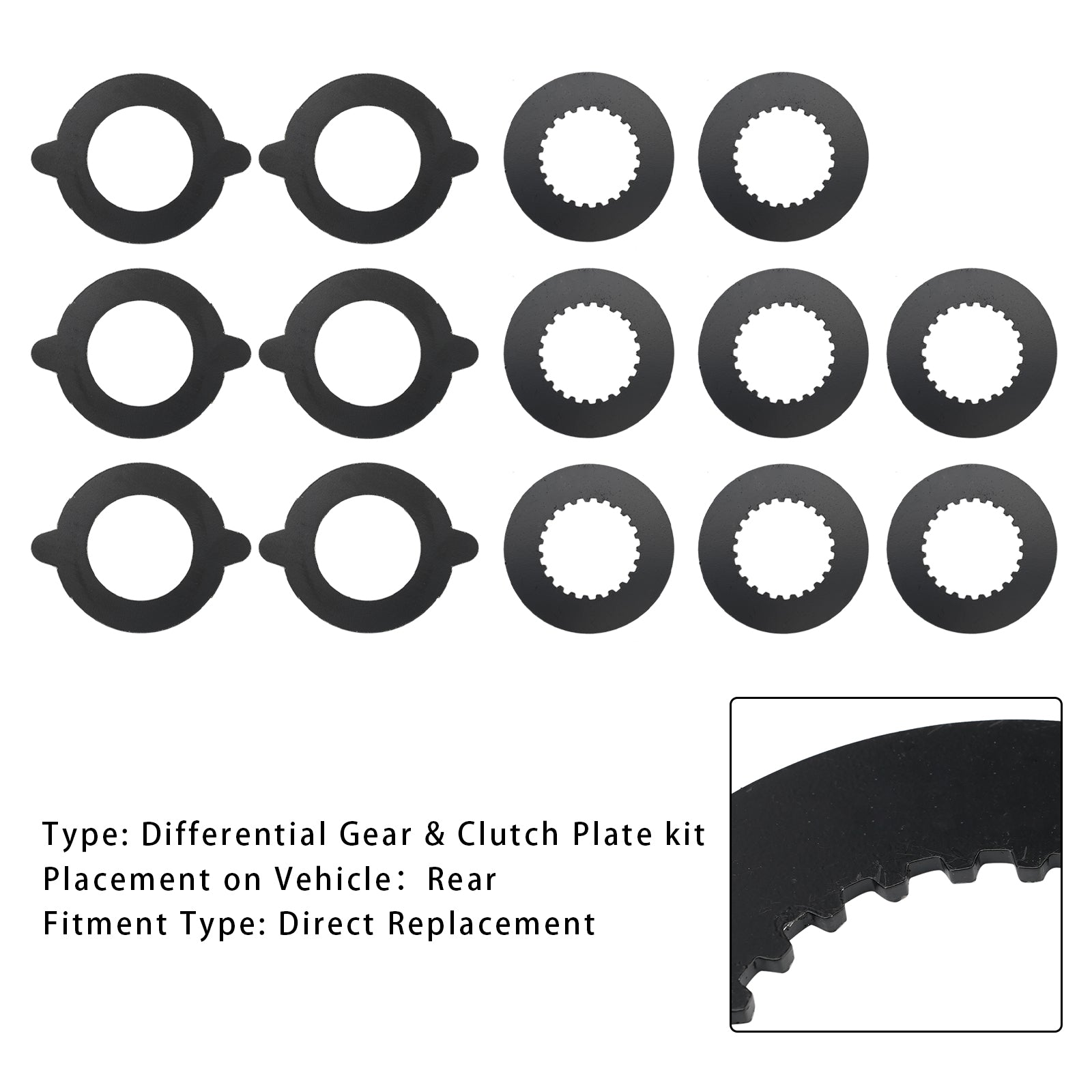 Kit de embreagem POSI de 8,8 polegadas F8.8cpk para Ford
