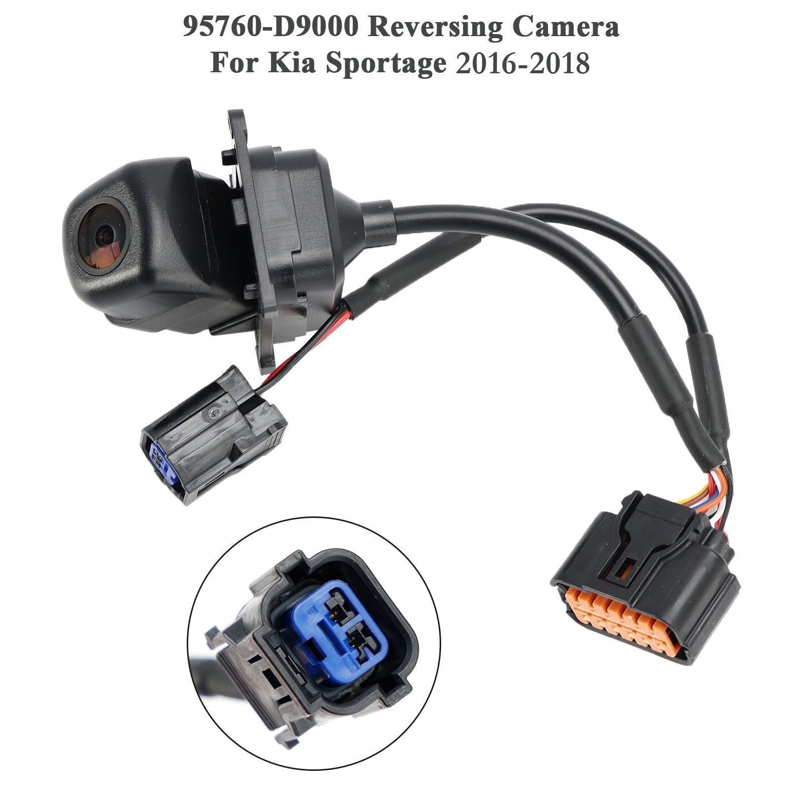 Cámara de visión trasera trasera para Kia Sportage 2016-2018 95760-D9000