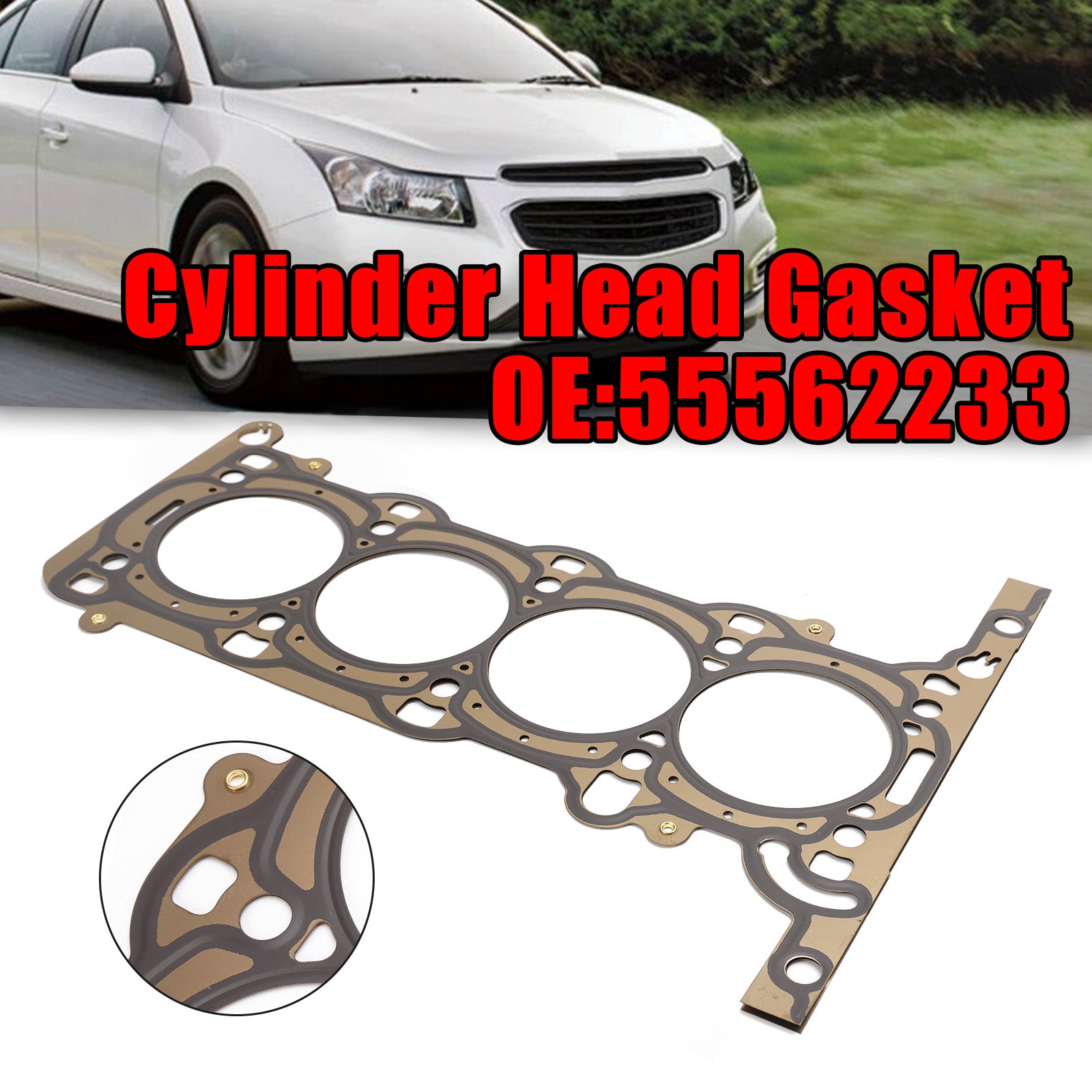 2011-2016 Chevrolet Cruze Sonic Buick 1,4 l Tesnenie hlavy valca 55562233