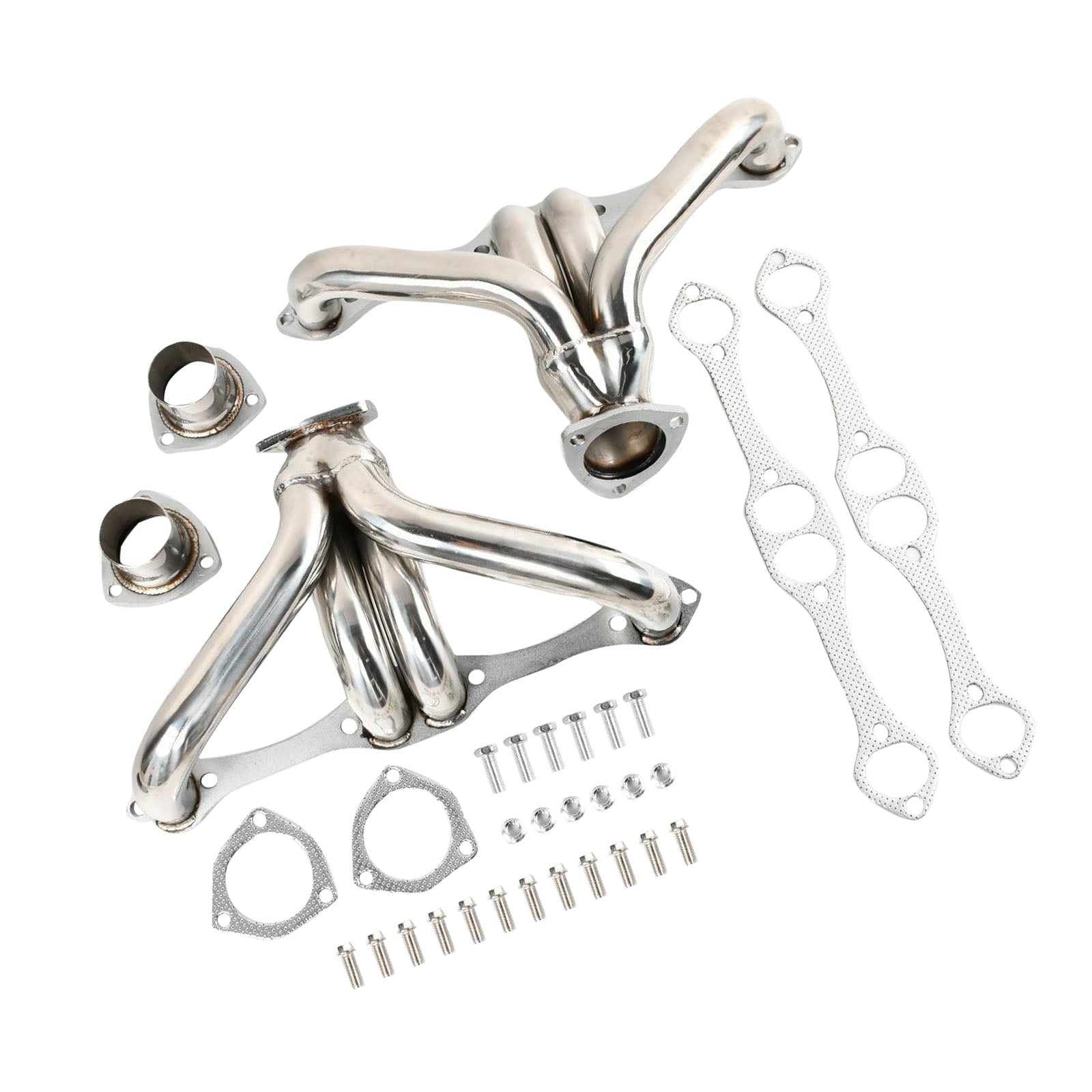 Colector de escape compatible con Chevy Small Block SBC 1-5/8"