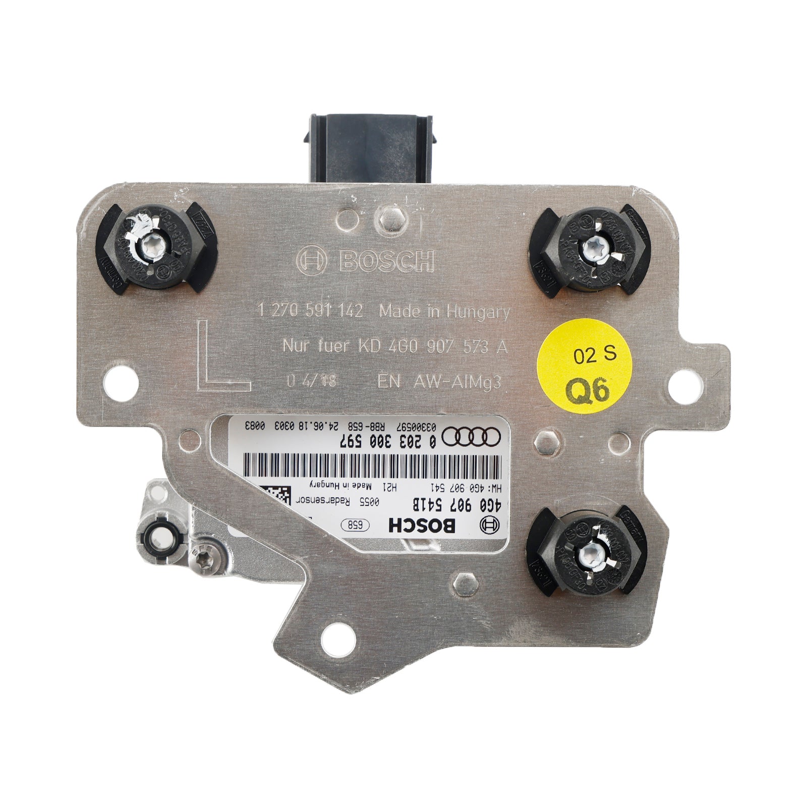 2016-2018 Audi A6 A7 Left Cruise Control Distance Radarsensor 4G0907541B