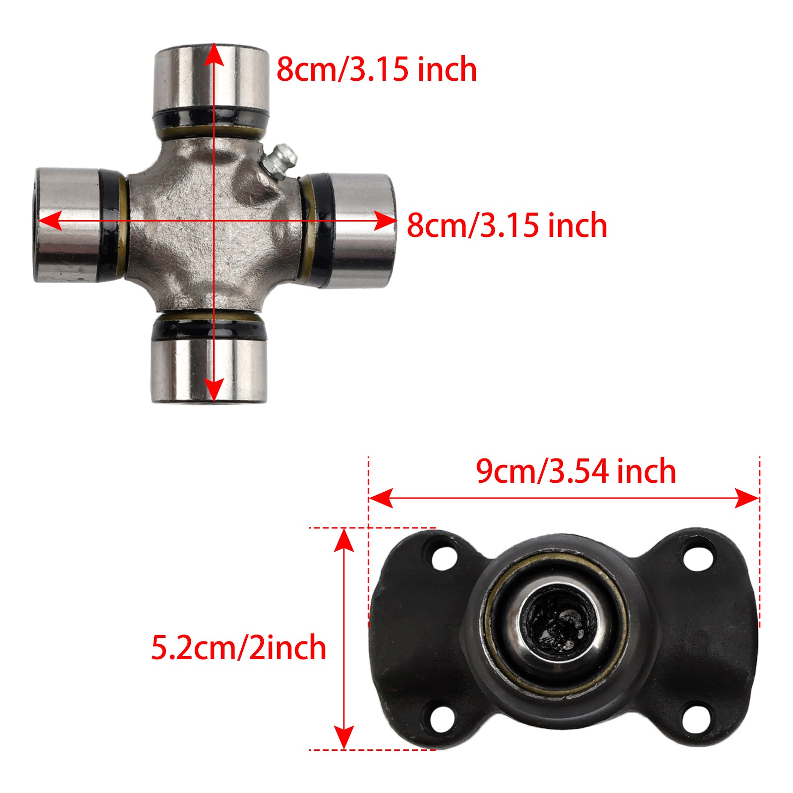 1997-2006 Jeep Wrangler TJ Double Cardan Joint 211355X + 5-153X