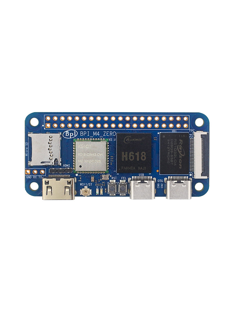 M4 Zero Development Board Quanzhi 618 Na palube WiFi Bluetooth BPI M4 nula