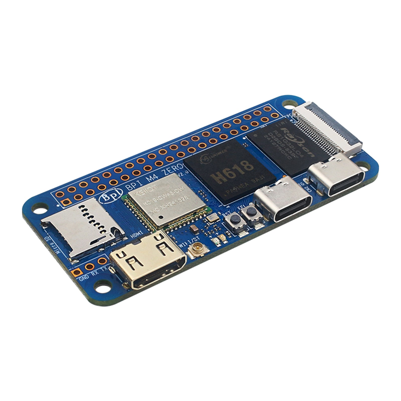 M4 Zero Development Board Quanzhi 618 Na palube WiFi Bluetooth BPI M4 nula