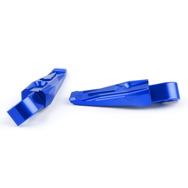 CNC Rear Foot Pegs Pedal For Yamaha TMAX500 TMAX 530 XP530 XP500 MT07 MT09 Blue