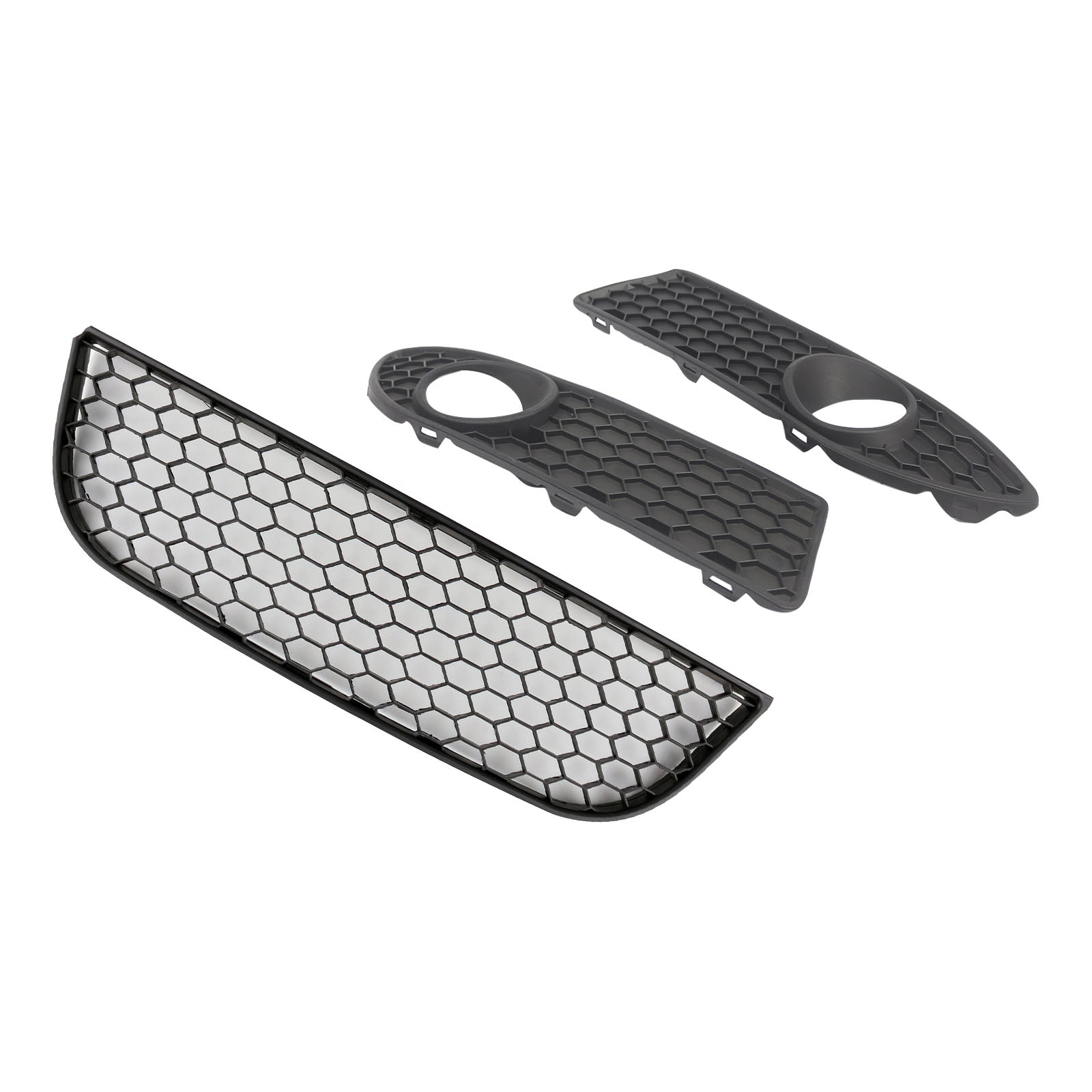 2005-2009 Polo GTI Front VW Lower 9N3 BLACK Center Grille Bumper Grill Fog Generic