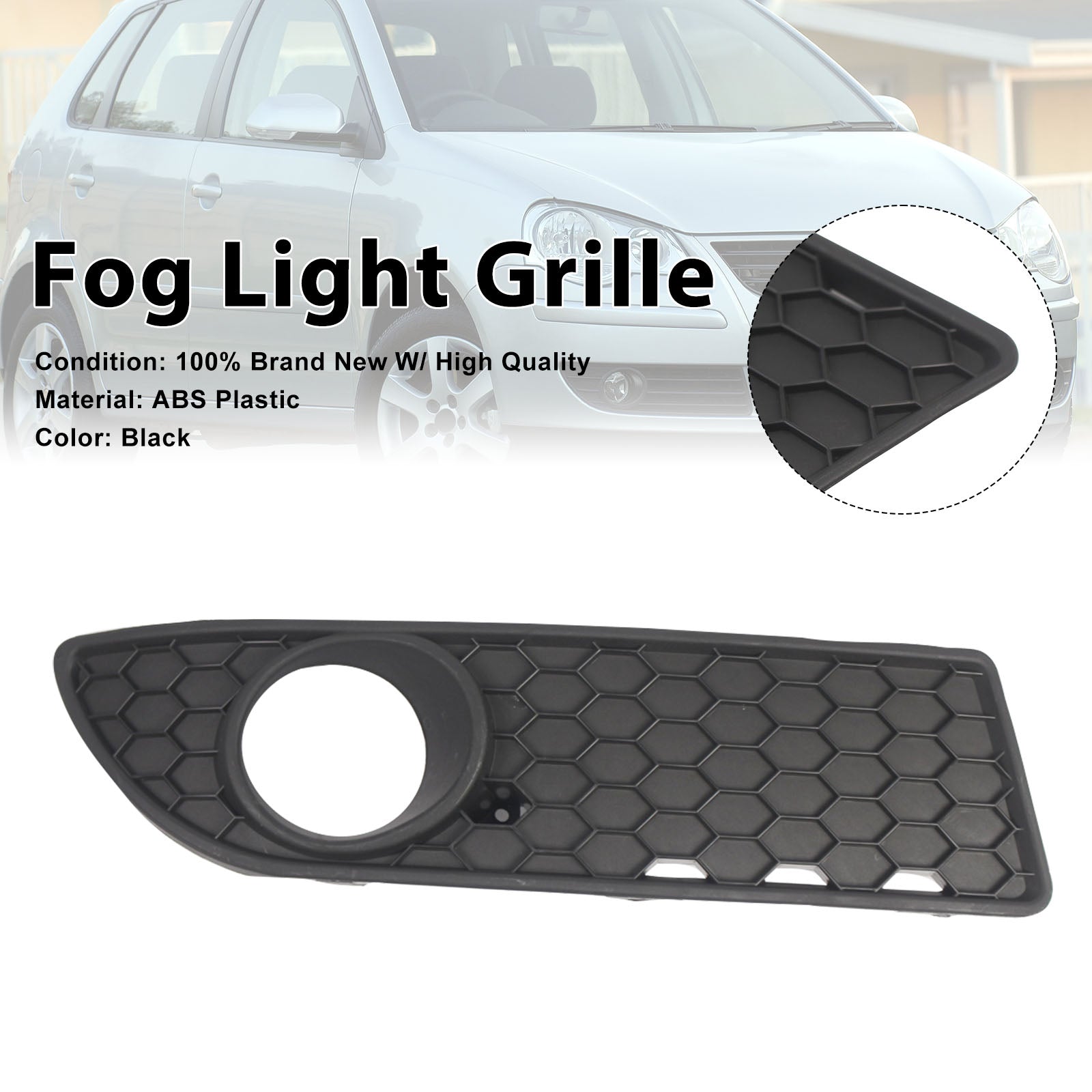 2005-2009 VW Polo 9N3 GTI Honeycomb Style Front Lower Grille