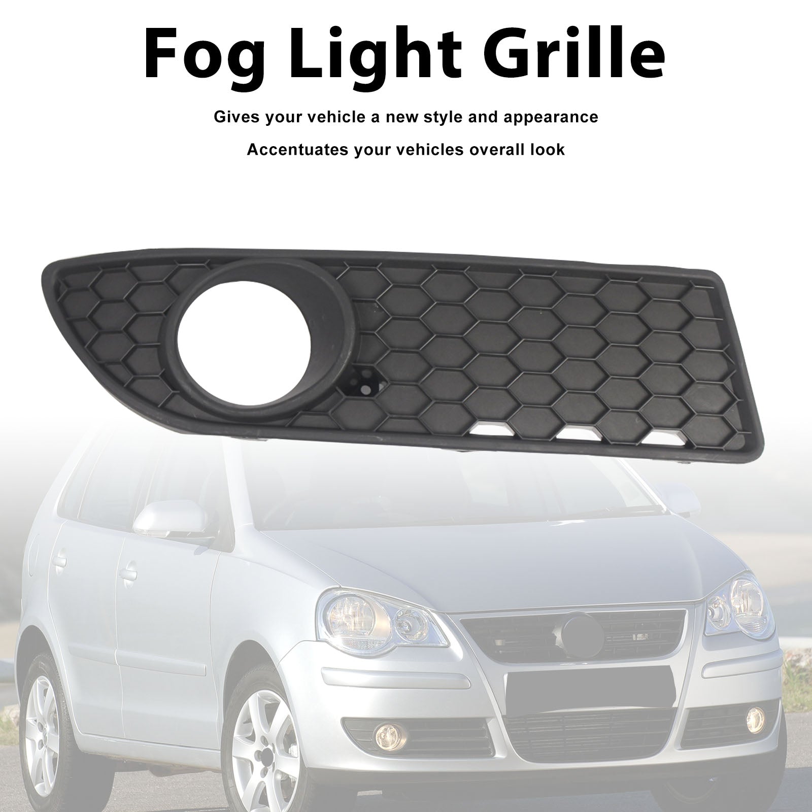 2005-2009 VW Polo 9N3 GTI Honeycomb Style Front Lower Grille