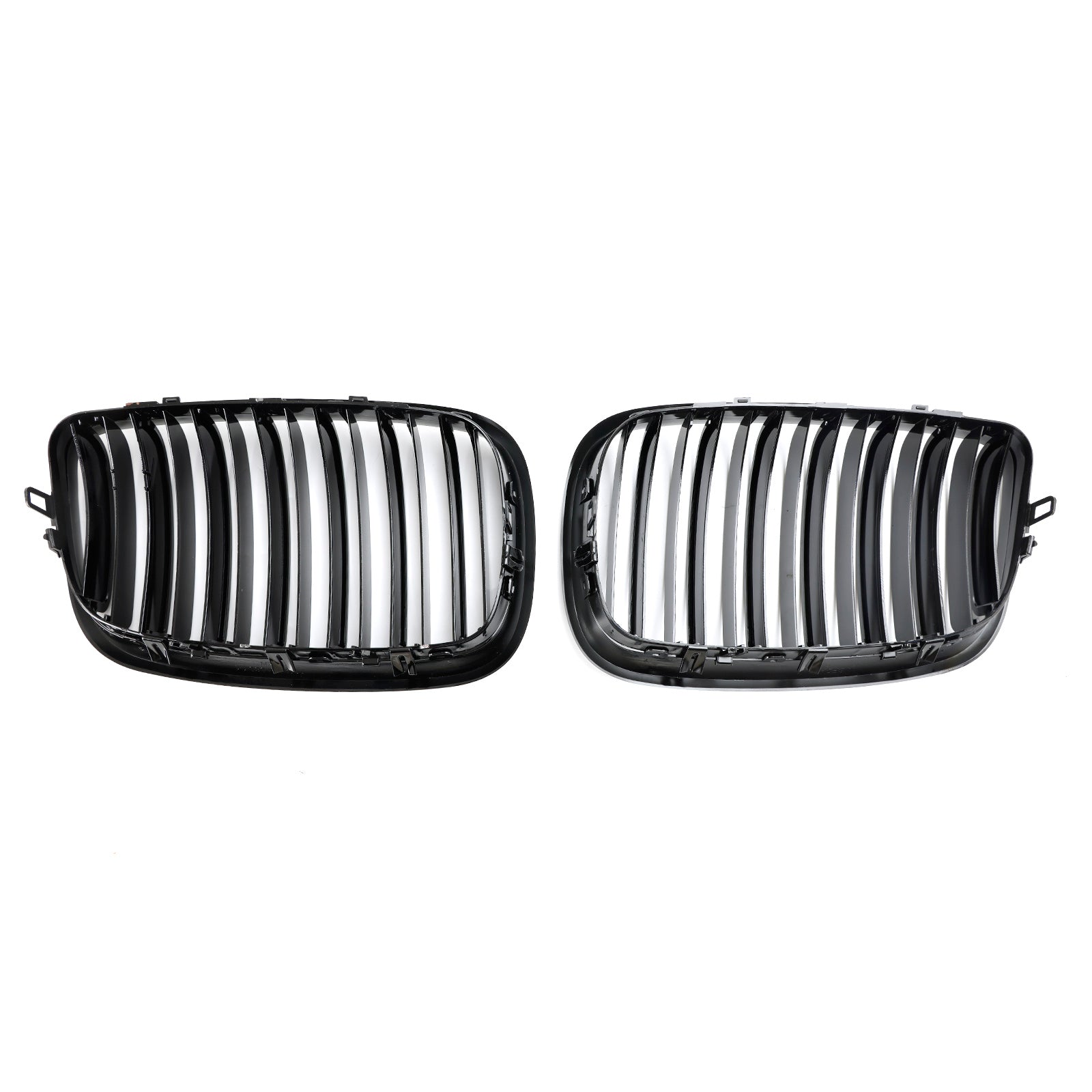 BMW X6 Hybrid E72 2008-2011 Front Bumper Kidney Grille Grill Gloss Black