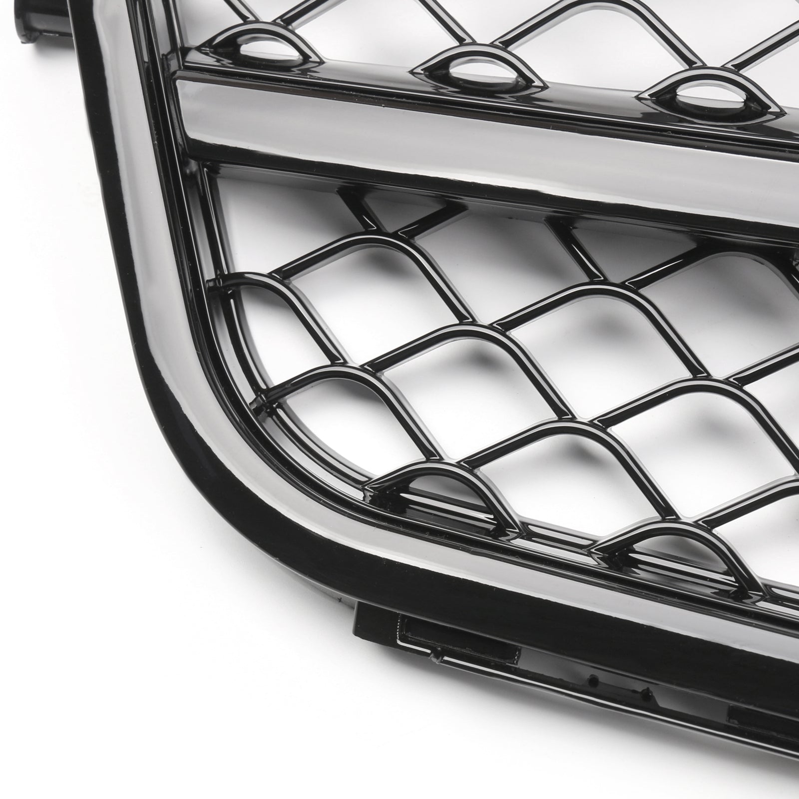 C-Class Benz W204 C300 C350 2008-2014 C63 Style Gloss Black Grill Grille