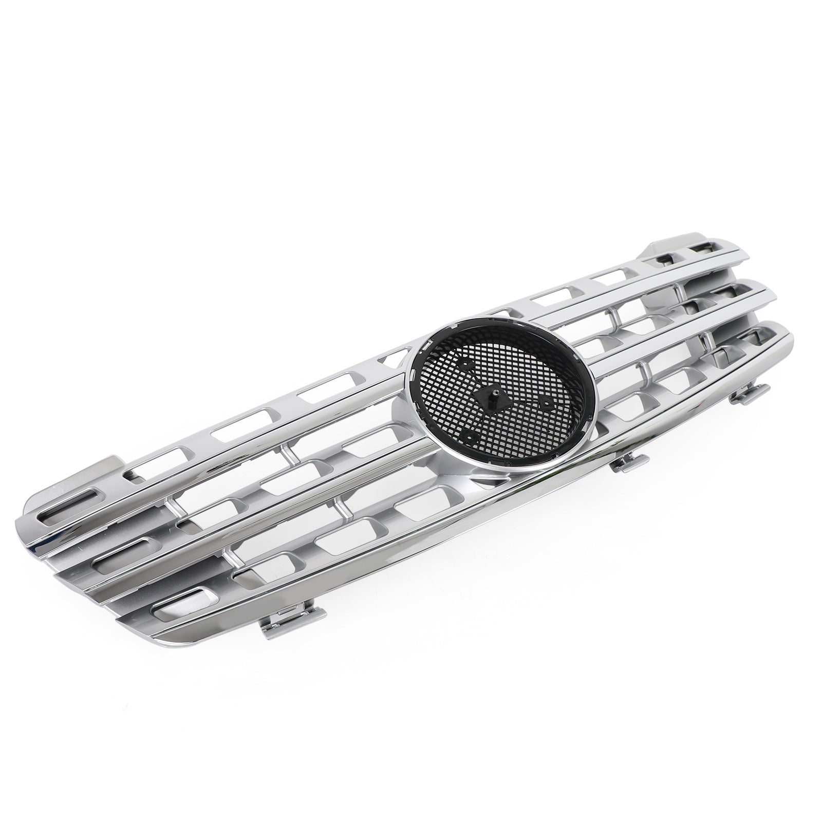 2005-2008 Benz ML-klasse W164 AMG Style Front Grille Grille Chroom Zilver Generiek