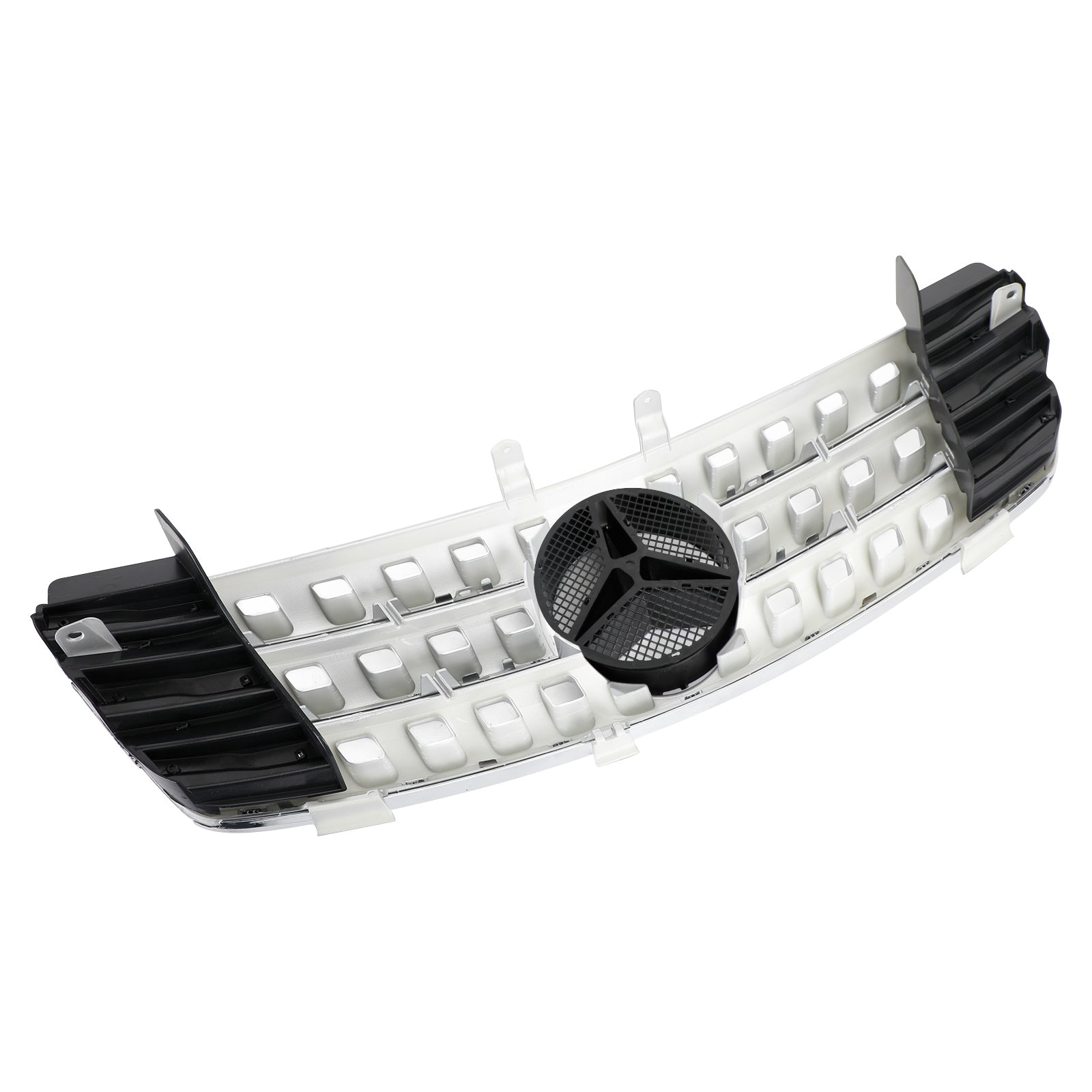 2005 2006 2007 2008 Mercedes-Benz ML-Class W164 Front Bumper Grille Grill Chrome