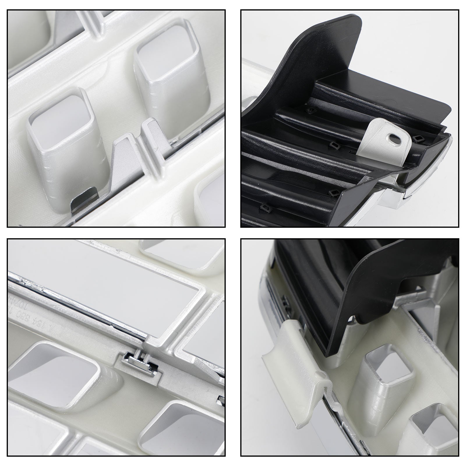 2005 2006 2007 2008 Mercedes-Benz ML-Class W164 Front Bumper Grille Grill Chrome