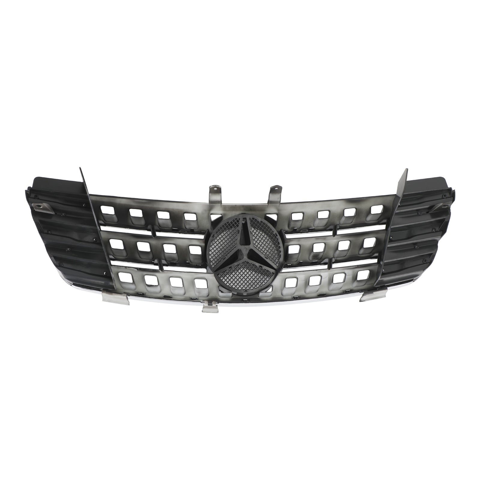2005 2006 2007 2008 Mercedes ML-Class W164 Front Bumper Grille Grill Chrome/Black