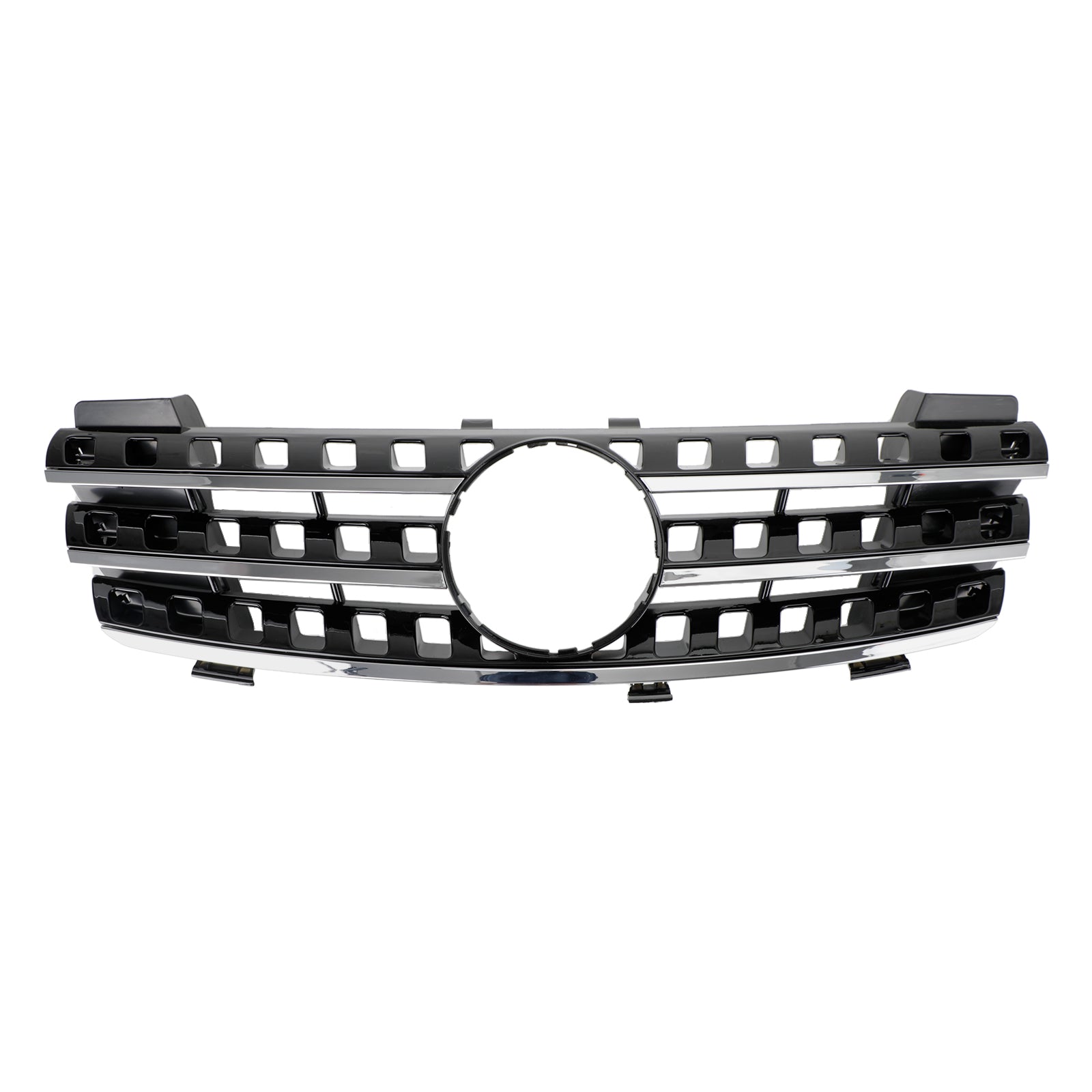 2005 2006 2007 2008 Mercedes ML-Klasse W164 Voorbumpergrille Chroom/Zwart