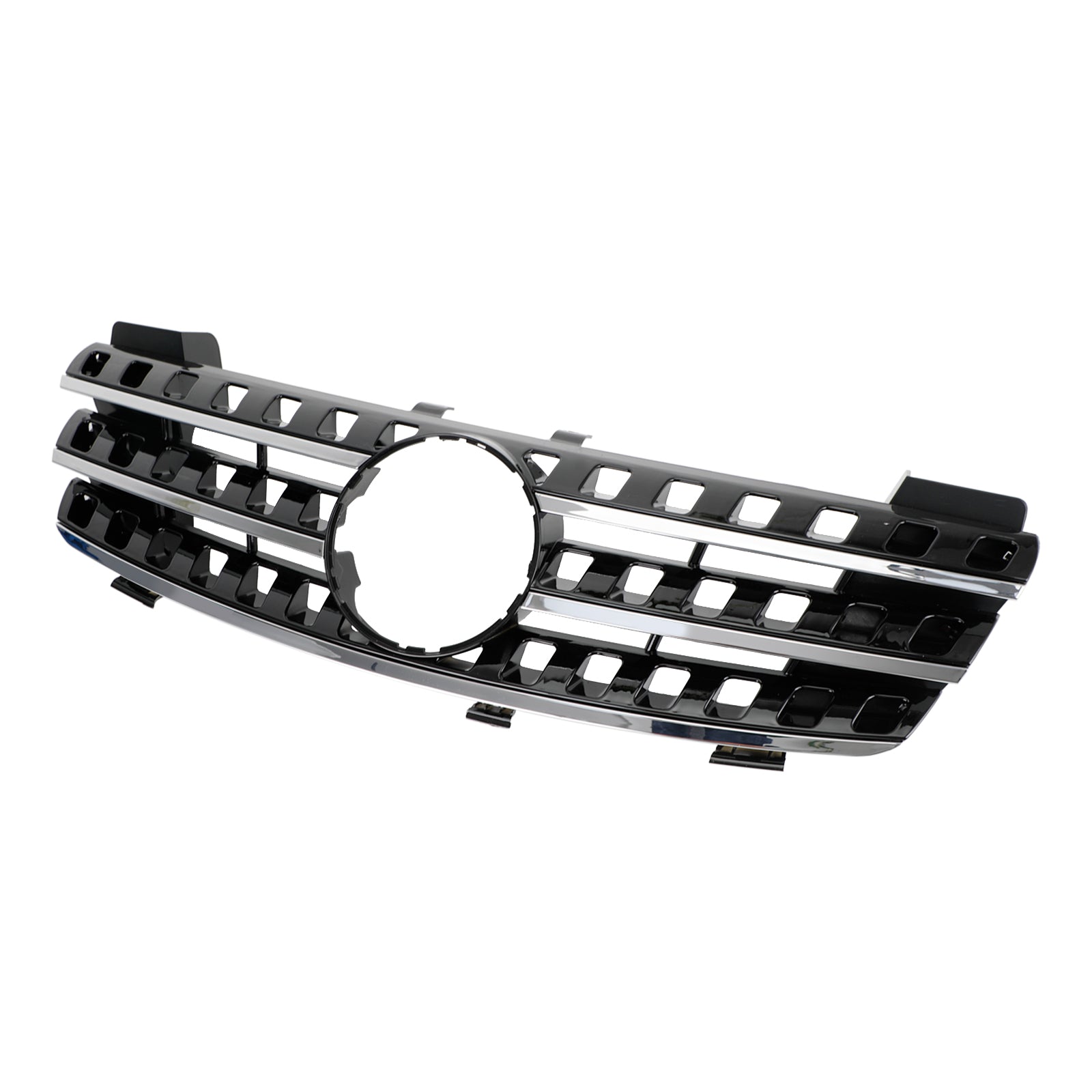 2005–2008 Mercedes ML-klasse W164 Frontfangergrill Krom/Svart
