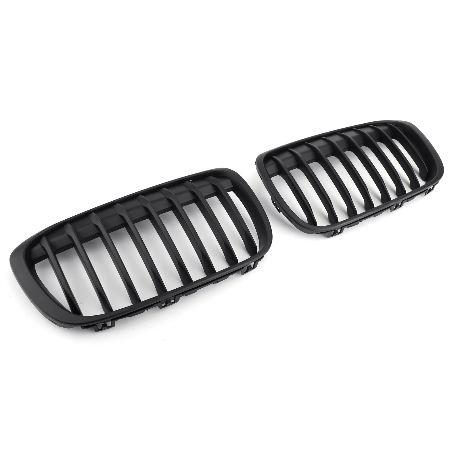 2016+ BMW F48 F49 X1 X-serie Nieuw paar Nierengrille Grill Zwart Generiek
