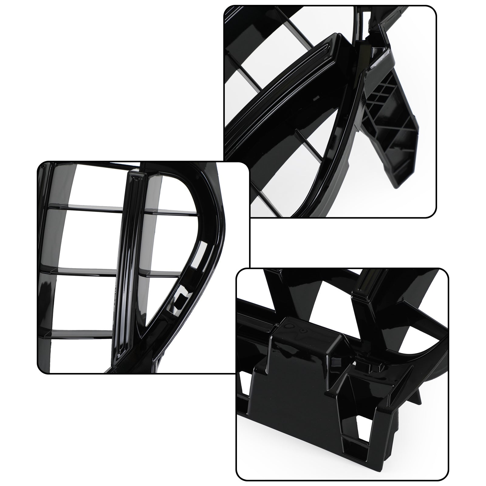 2013-2019 Mercedes Benz W117 CLA250 GT-R Style Front Bumper Grille Grill