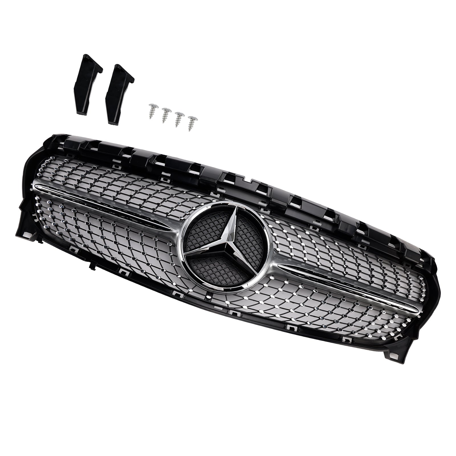Mercedes-Benz Classe CLA 2013-2019 W117 Grade frontal em diamante CLA250