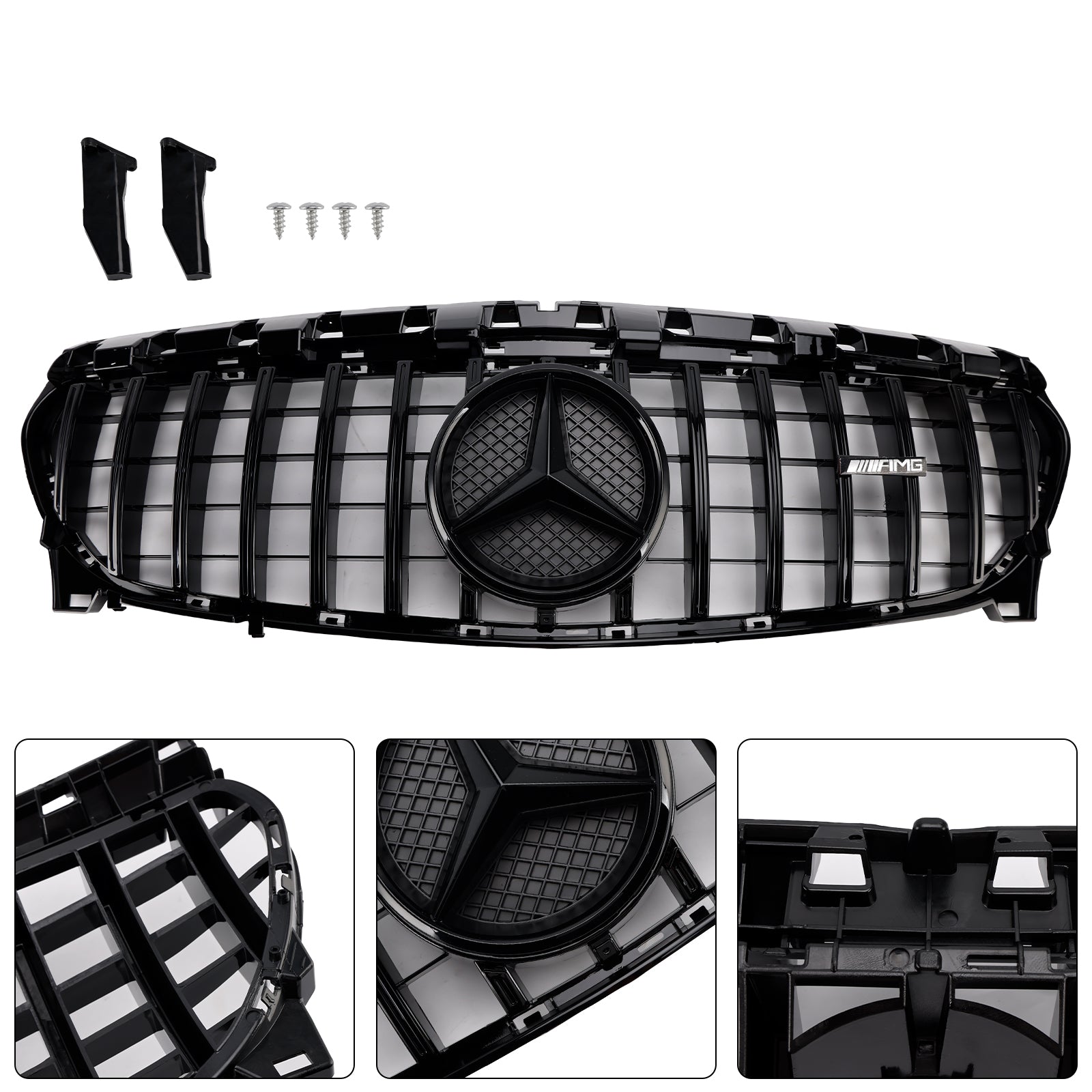 Mercedes Benz CLA-KLASSE 2013-2019 W117 CLA250 GT-stijl voorbumpergrille