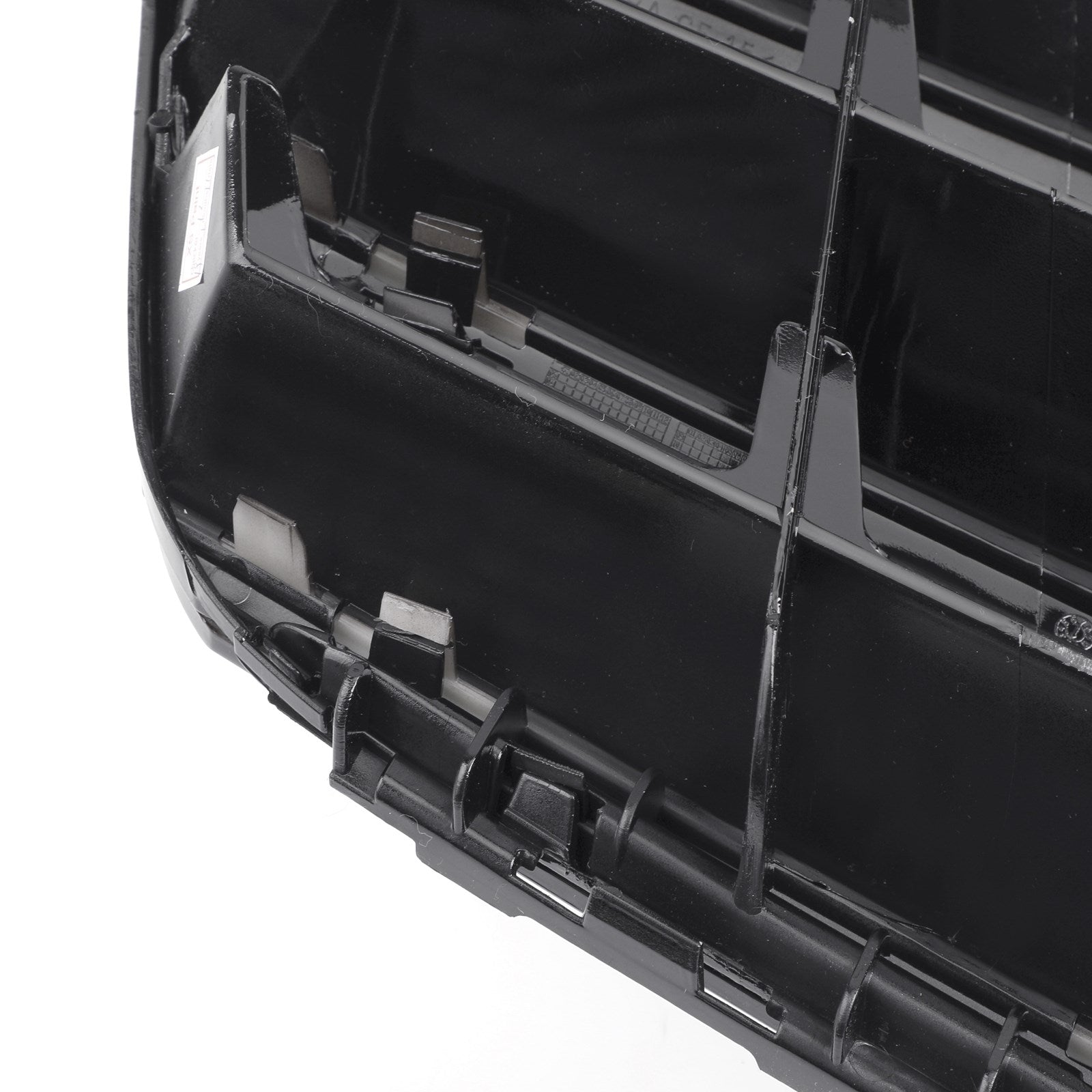 Clase C W204 Parrilla delantera cromada negra LED para Mercedes Benz C300 C350 2008-2014