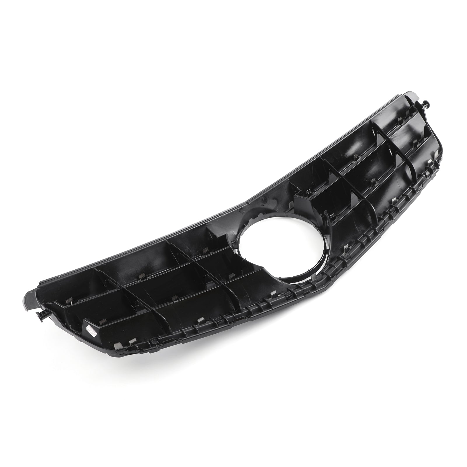 W204 Calandre de pare-chocs avant noire générique avec emblème LED pour Mercedes-Benz Classe C (C300/C350) (2008-2014)