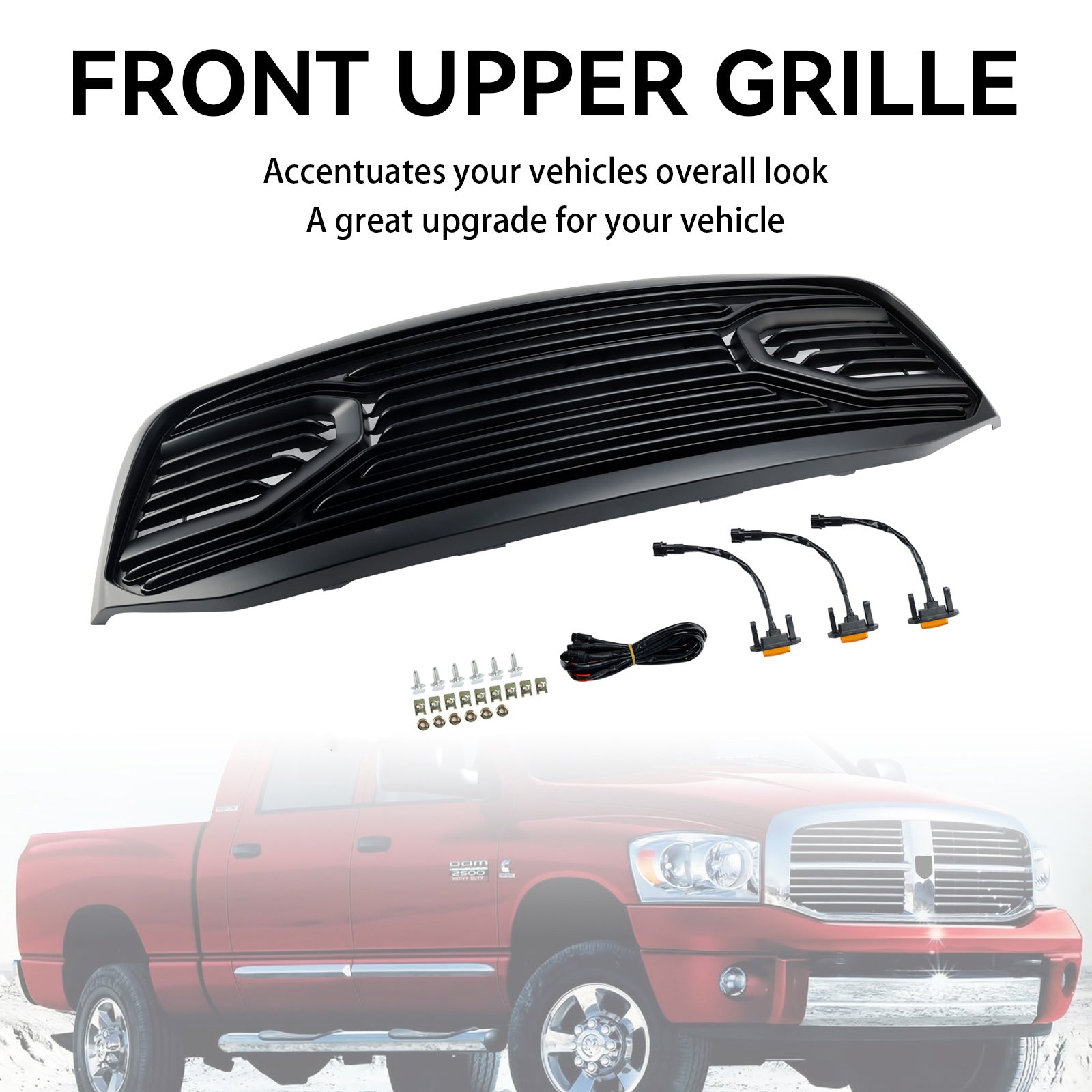 Grille de pare-chocs avant Dodge RAM 2500 2006-2009