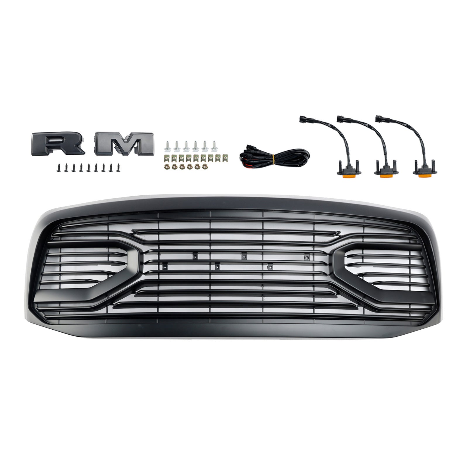 Front Bumper Grill Grille Fit Dodge RAM 1500 06-08 RAM 2500 3500 2006-2009