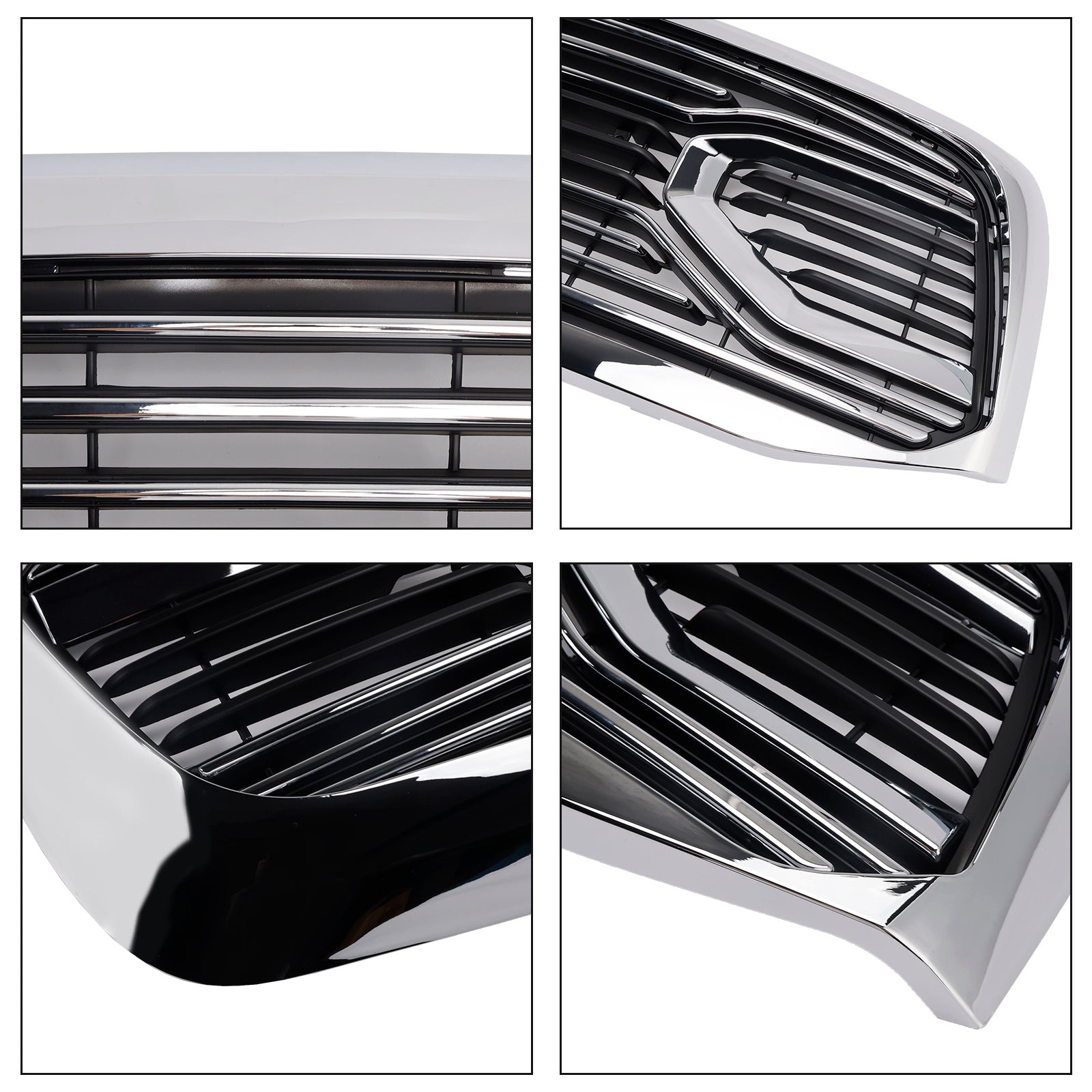 2006-2008 Dodge RAM 1500 Chrome Front Bumper Grill Grille