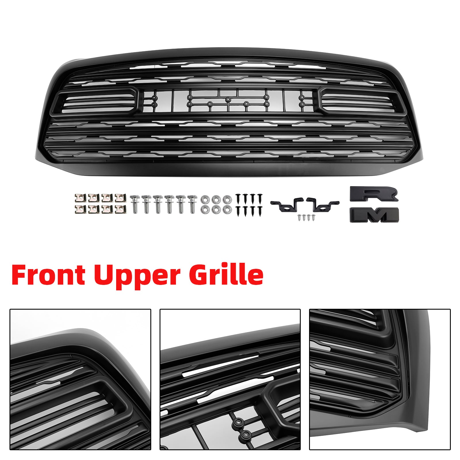 2006-2008 Dodge RAM 1500 LTD Style Front Bumper Grill Grille
