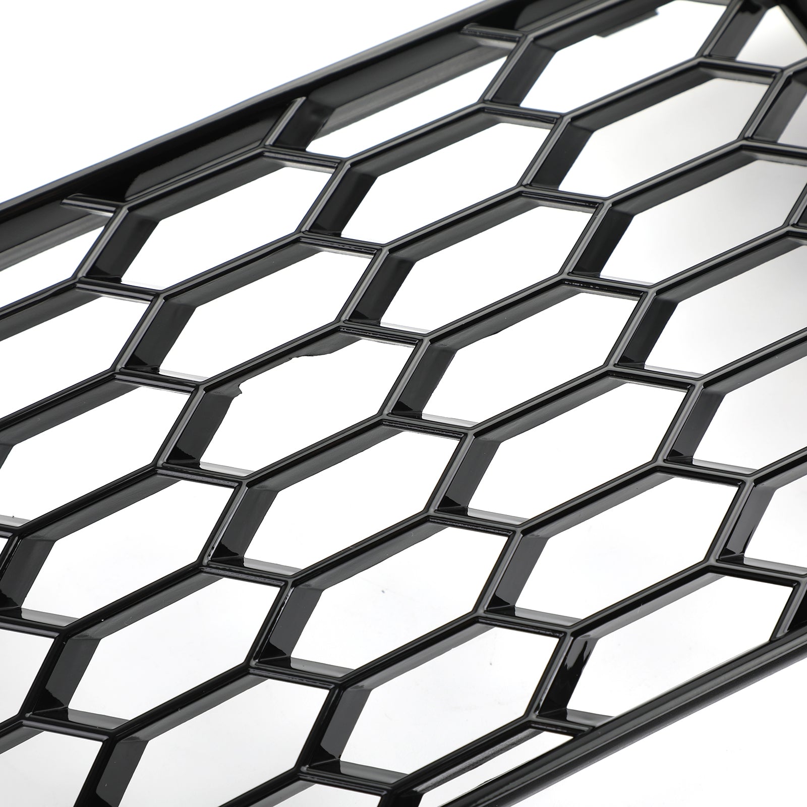 Par honungskaka mesh dimma ljus öppen ventilationsgrillintag för au-di a4 b8 2009-2012