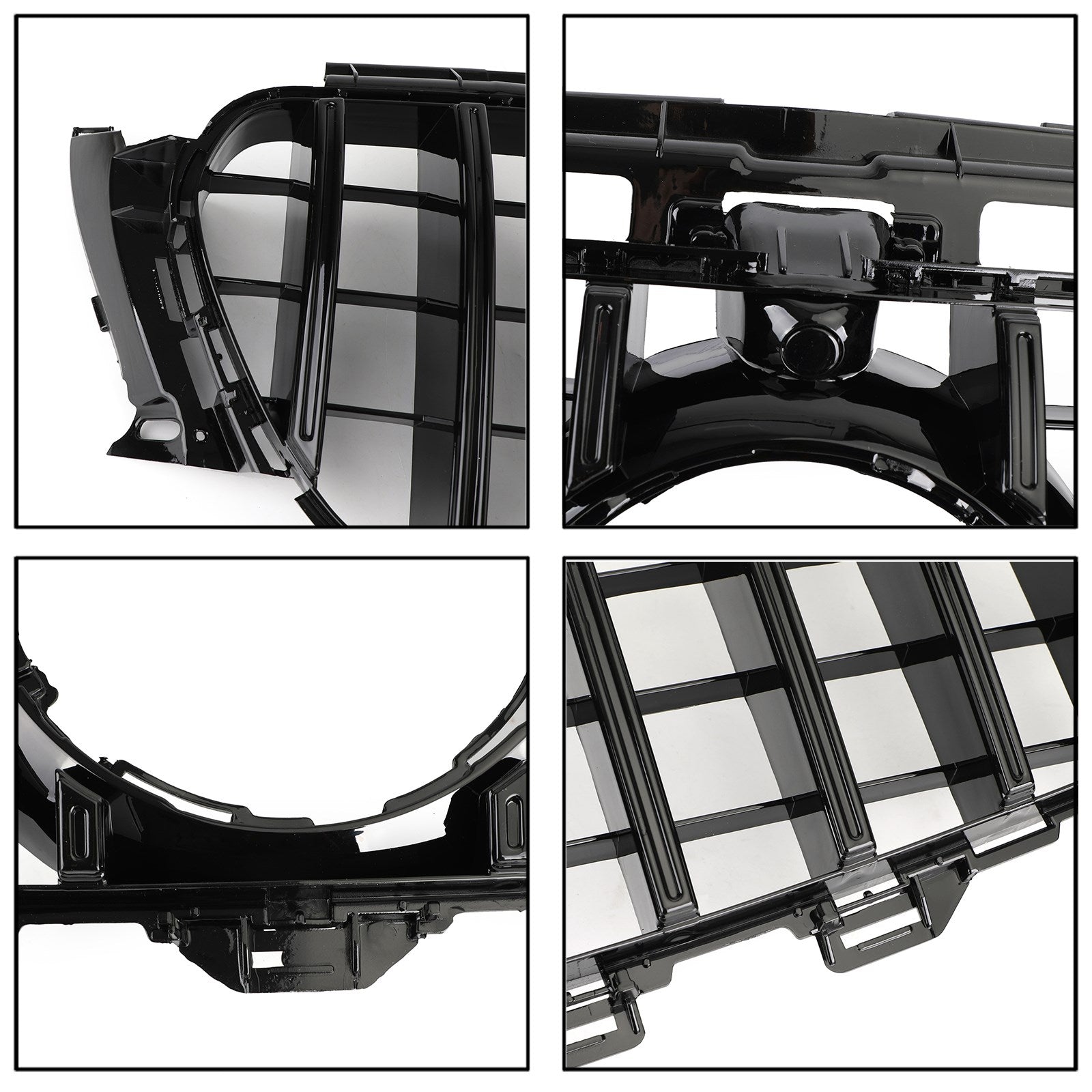 Mercedes-Benz 2016 – 2019 W213 Predná maska chladiča Triedy E AMG s kamerou a logom