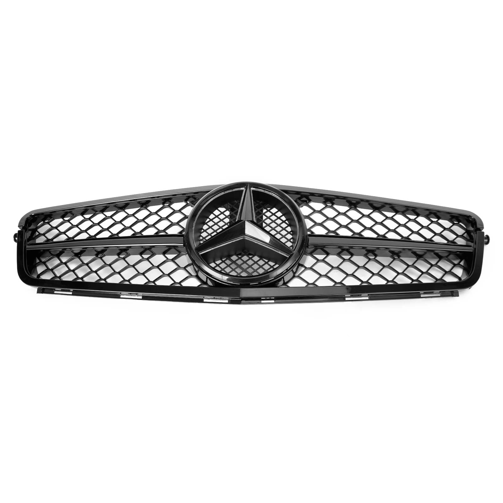 Clase C Benz 2008-2014 W204 Parrilla de parachoques delantera AMG con LED C300 C350