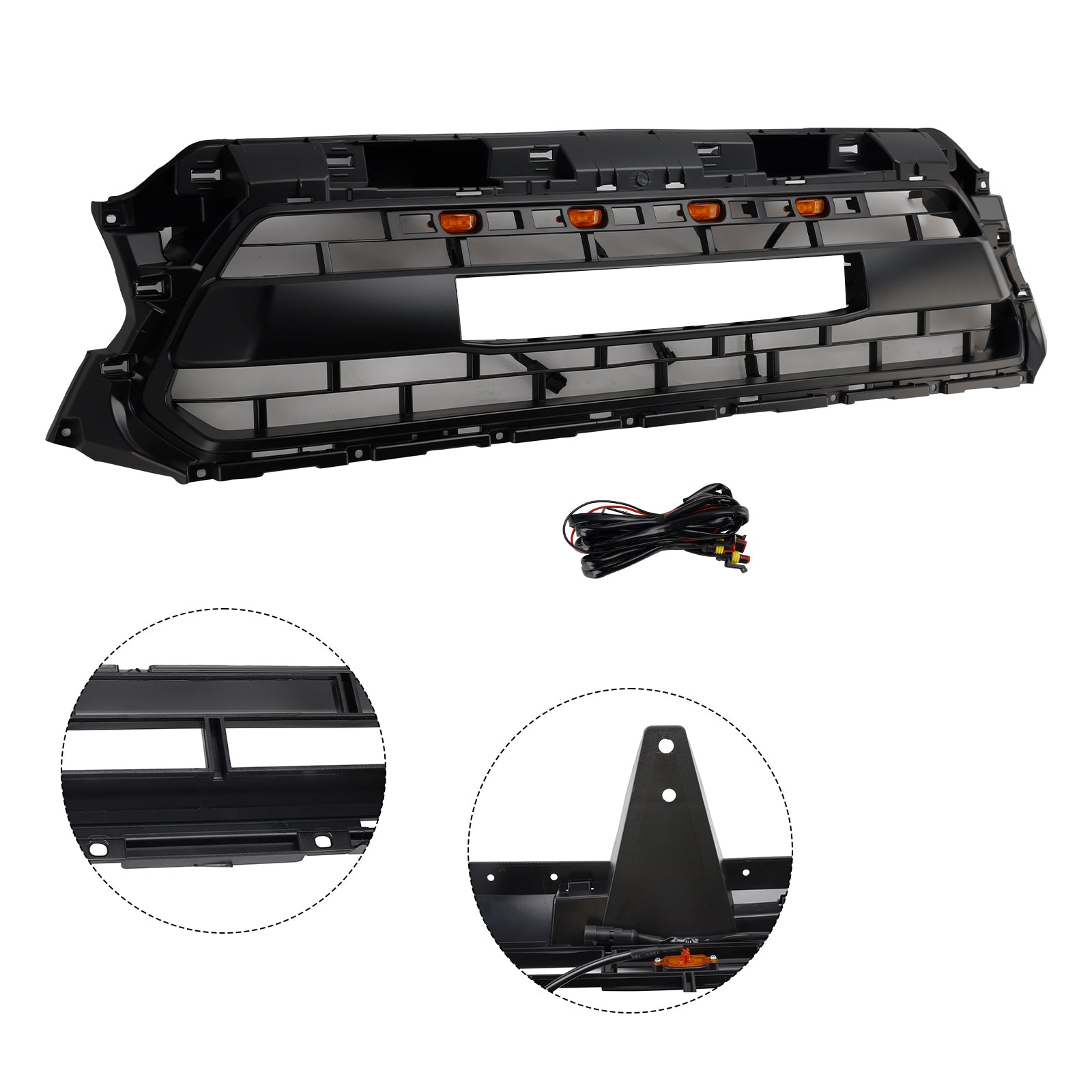 Grille de calandre avant en nid d'abeille pour Toyota Tacoma TRD PRO 2012-2015 PTR54-35150
