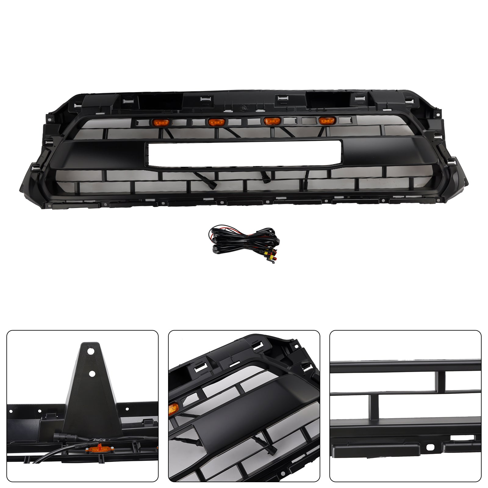 Grille de calandre avant en nid d'abeille pour Toyota Tacoma TRD PRO 2012-2015 PTR54-35150