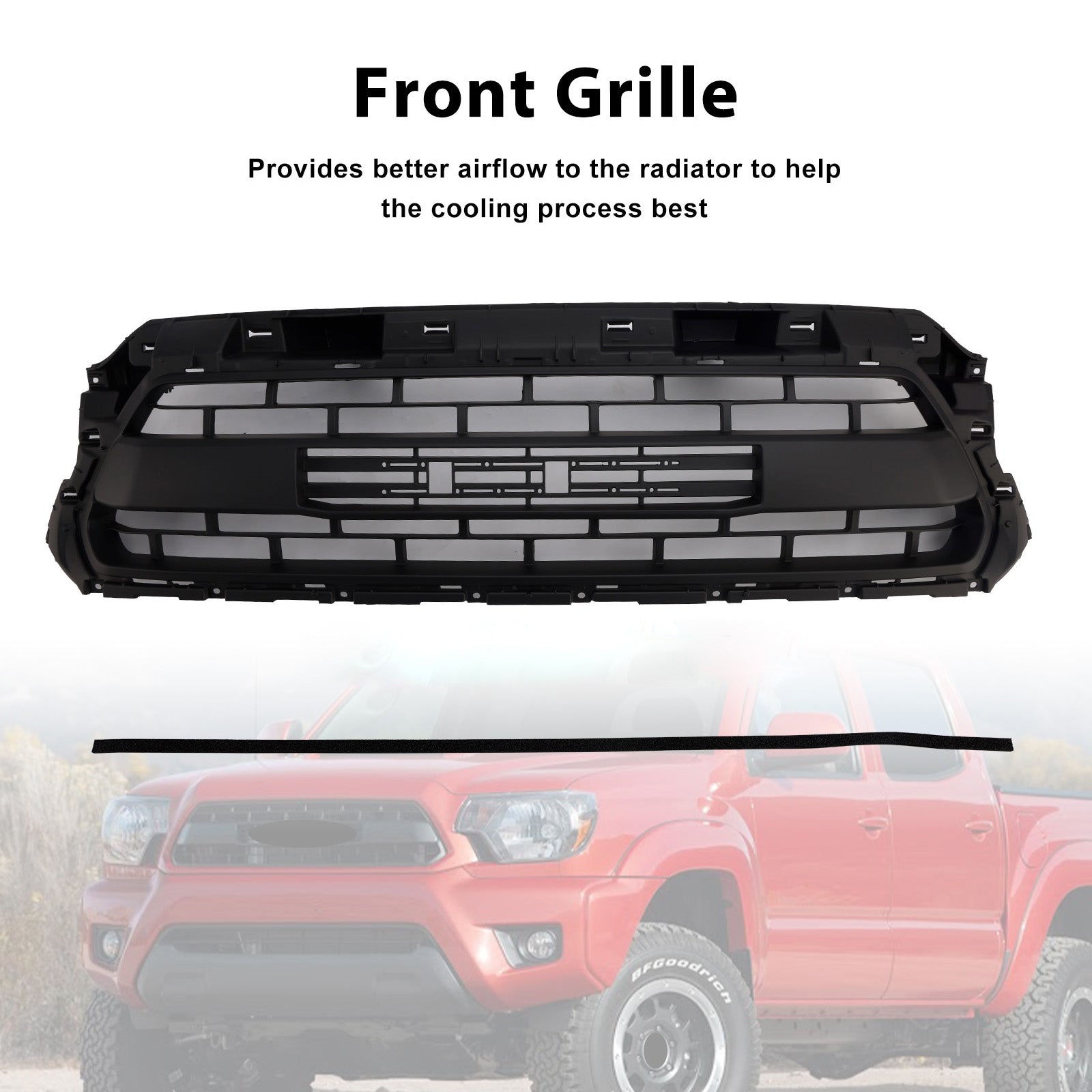 2012-2015 Toyota Tacoma Front Honeycomb Grill Grille PTR54-35150 TRD PRO PTR54-35150