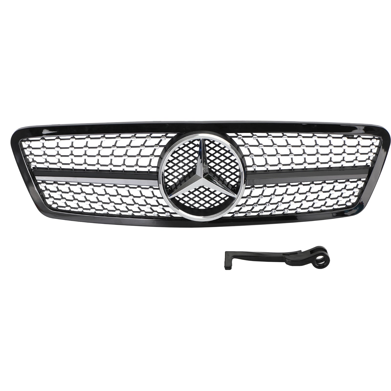 Mercedes-Benz 2001-2007 W203 Calandre de style C63 AMG Black Diamond générique