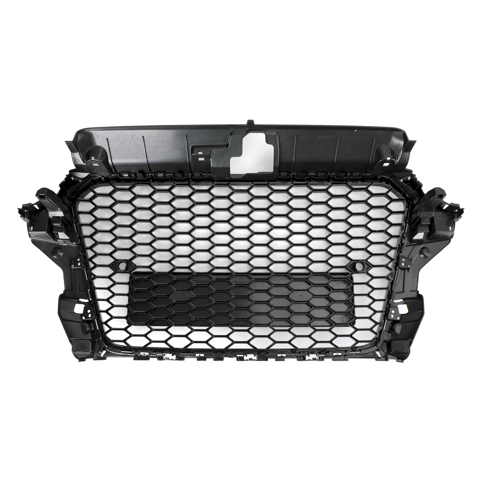 2013 2014 2015 2016 Audi A3 S3 RS3 Stijl Honingraat Voorbumper Grille Glanzend Zwart
