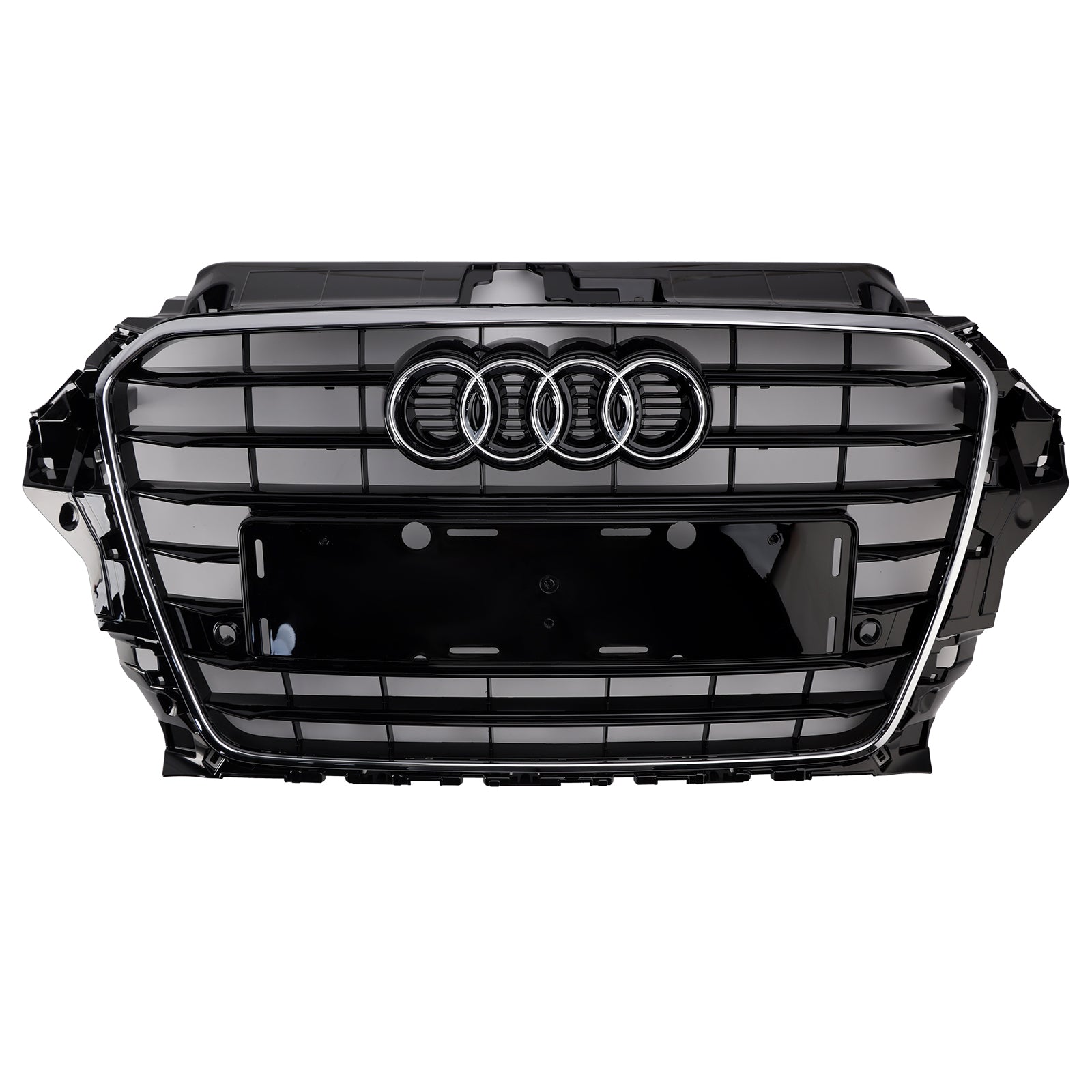 2013 2014 2015 2016 Audi A3 S3 S3 Style Front Bumper Grille Grill 8V3853651 Chrome