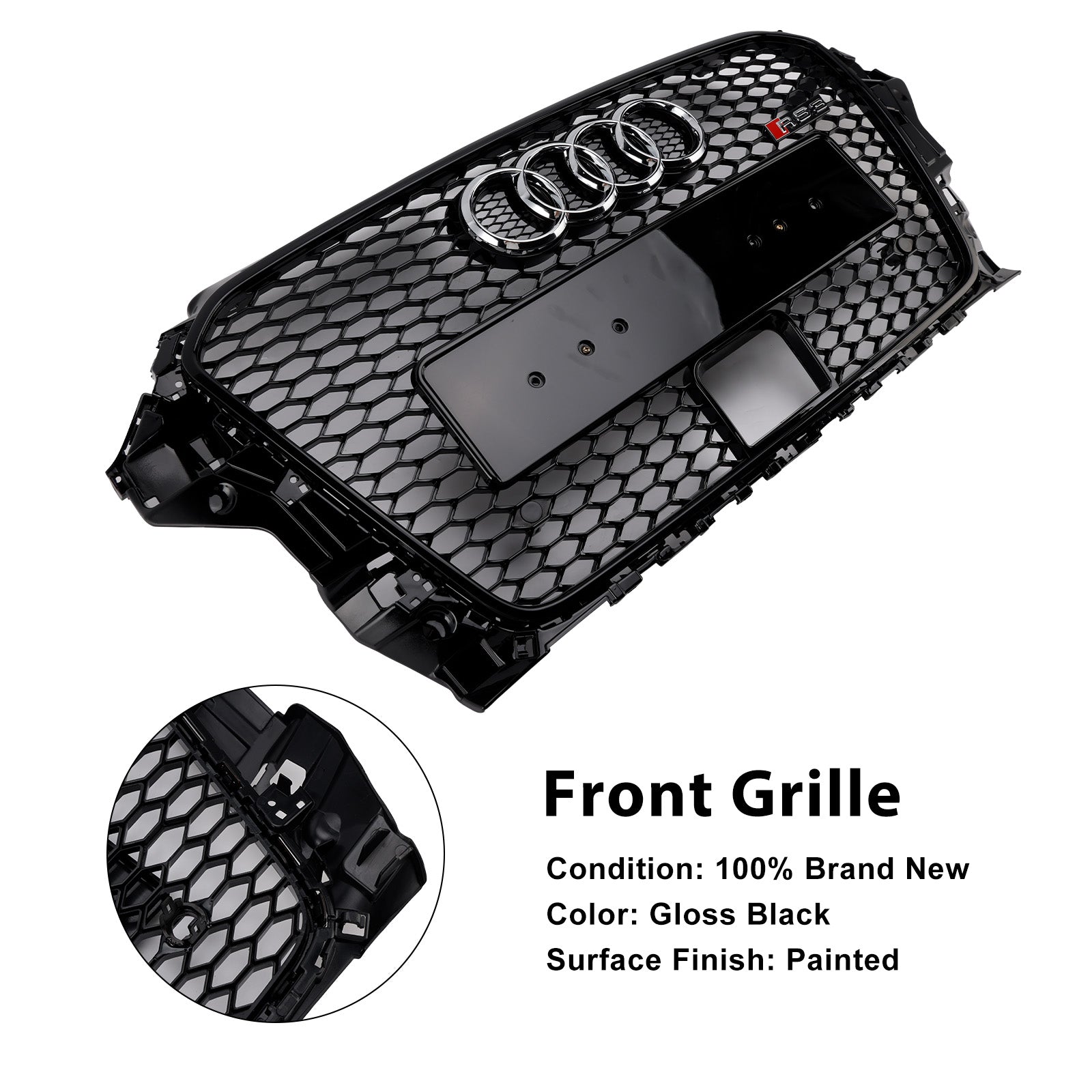 AUDI A3 S3 2013-2016 avec grille de pare-chocs avant ACC RS3