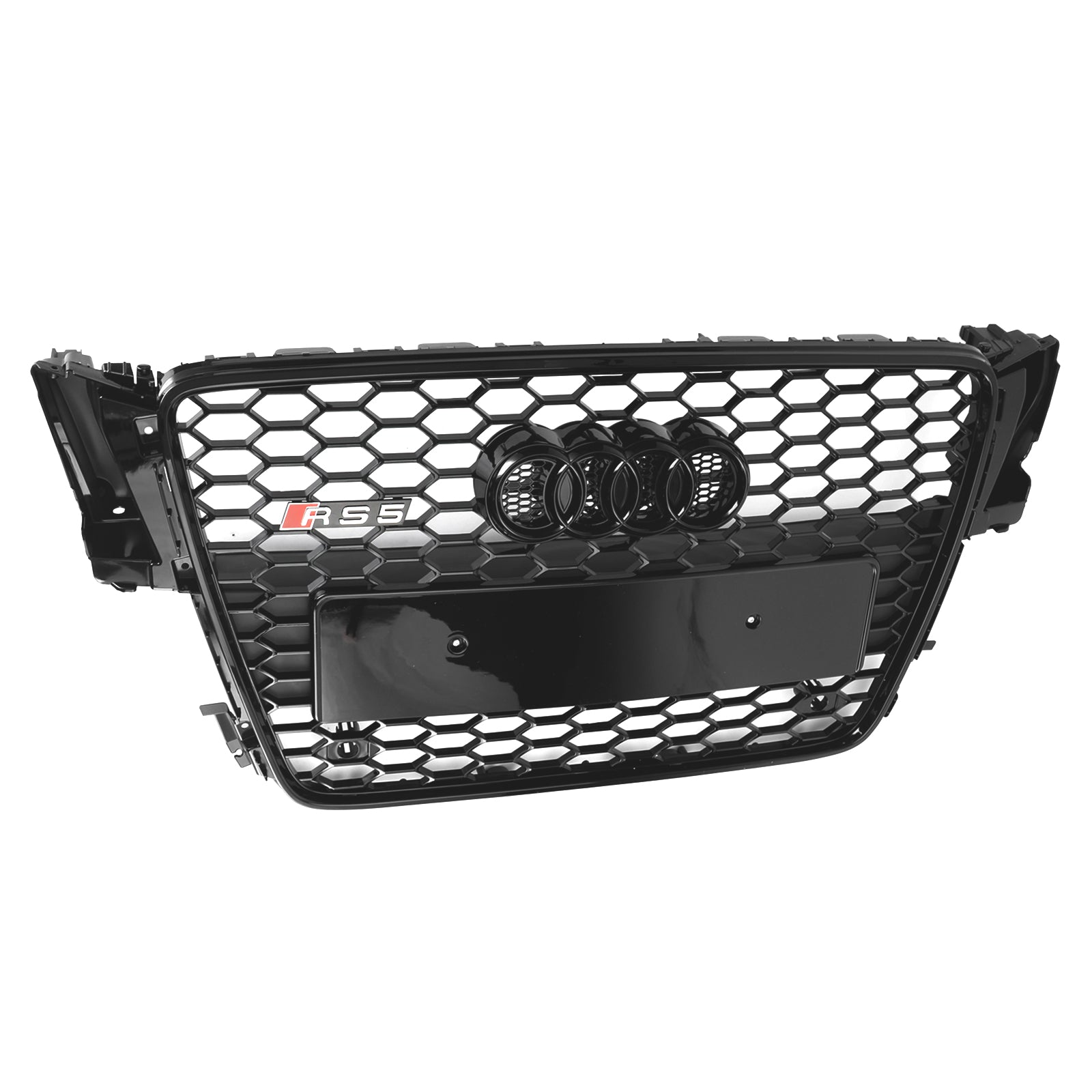 2008-2012 Audi A5 S5 B8 RS5 Style Hood Henycomb Sport Mesh Grill Grille