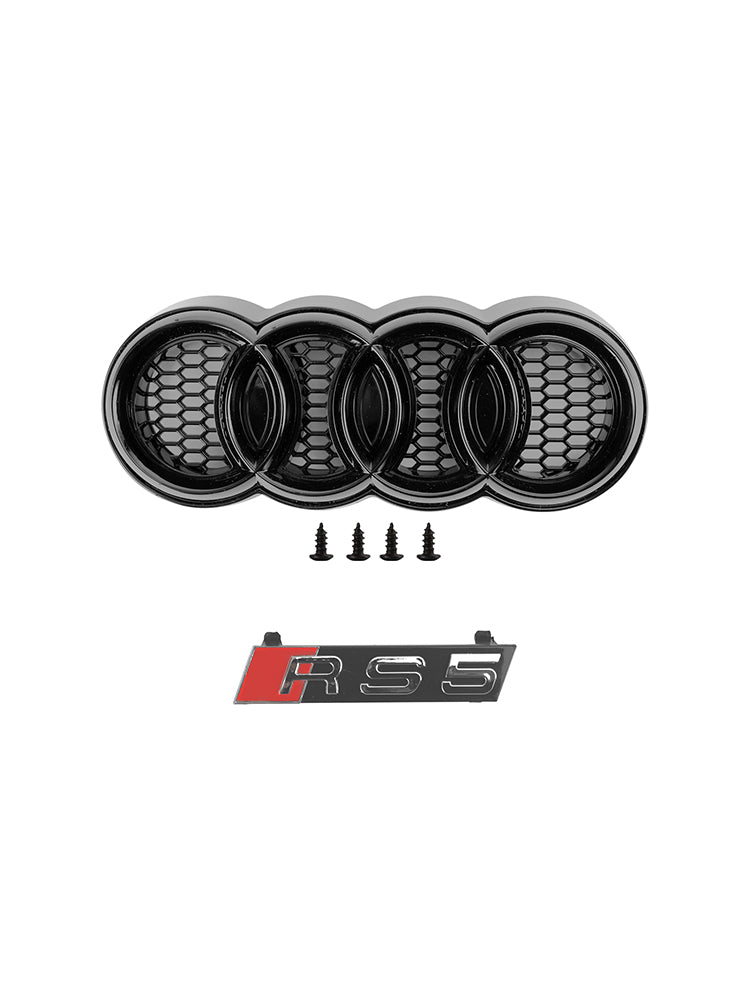 2008-2012 Audi A5 S5 B8 RS5 Style Hood Henycomb Sport Mesh Grill Grille