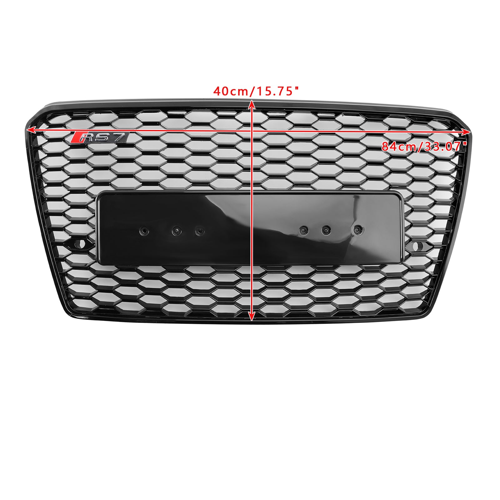 2012-2015 Audi A7 S7 Pré-Facelift RS7 Style Honeycomb Sport Mesh Hex Grill Grille