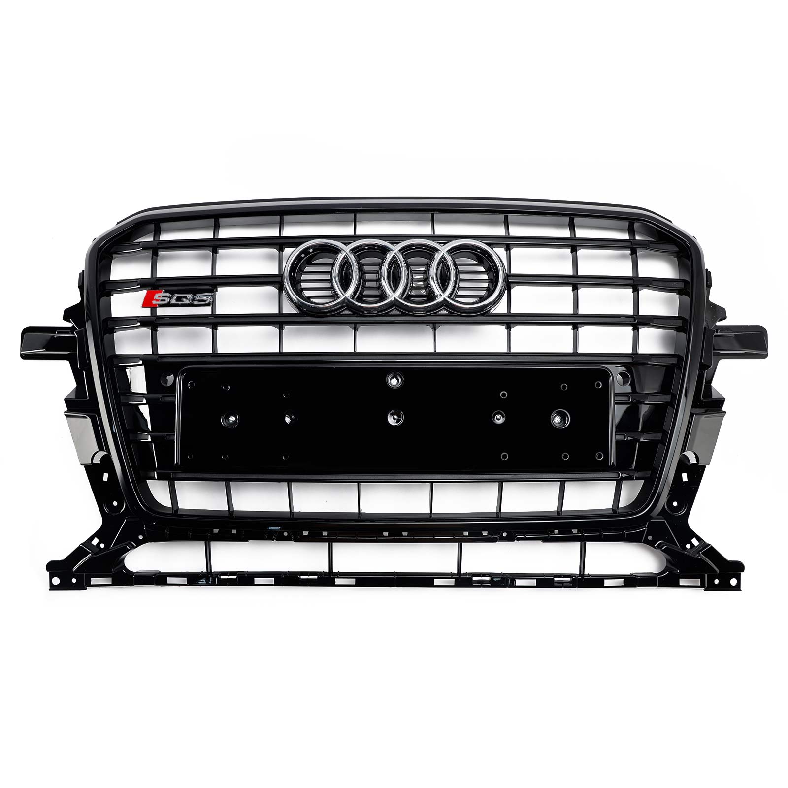 2013-2017 Audi Q5 SQ5 8R Svart RSQ5 Style Honeycomb Mesh Sport Hex Grill