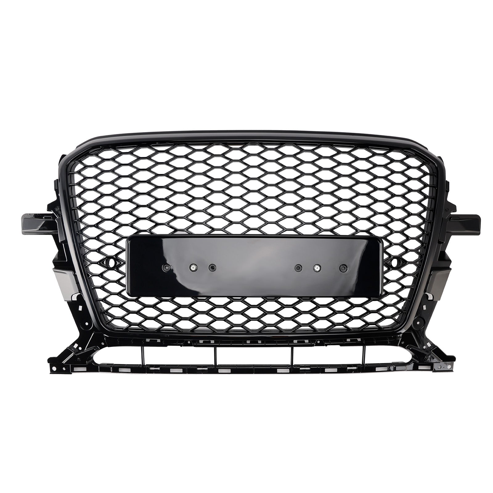 2013-2017 Audi Q5 SQ5 Gloss Black Front Honeycomb Bumper Grill Grill