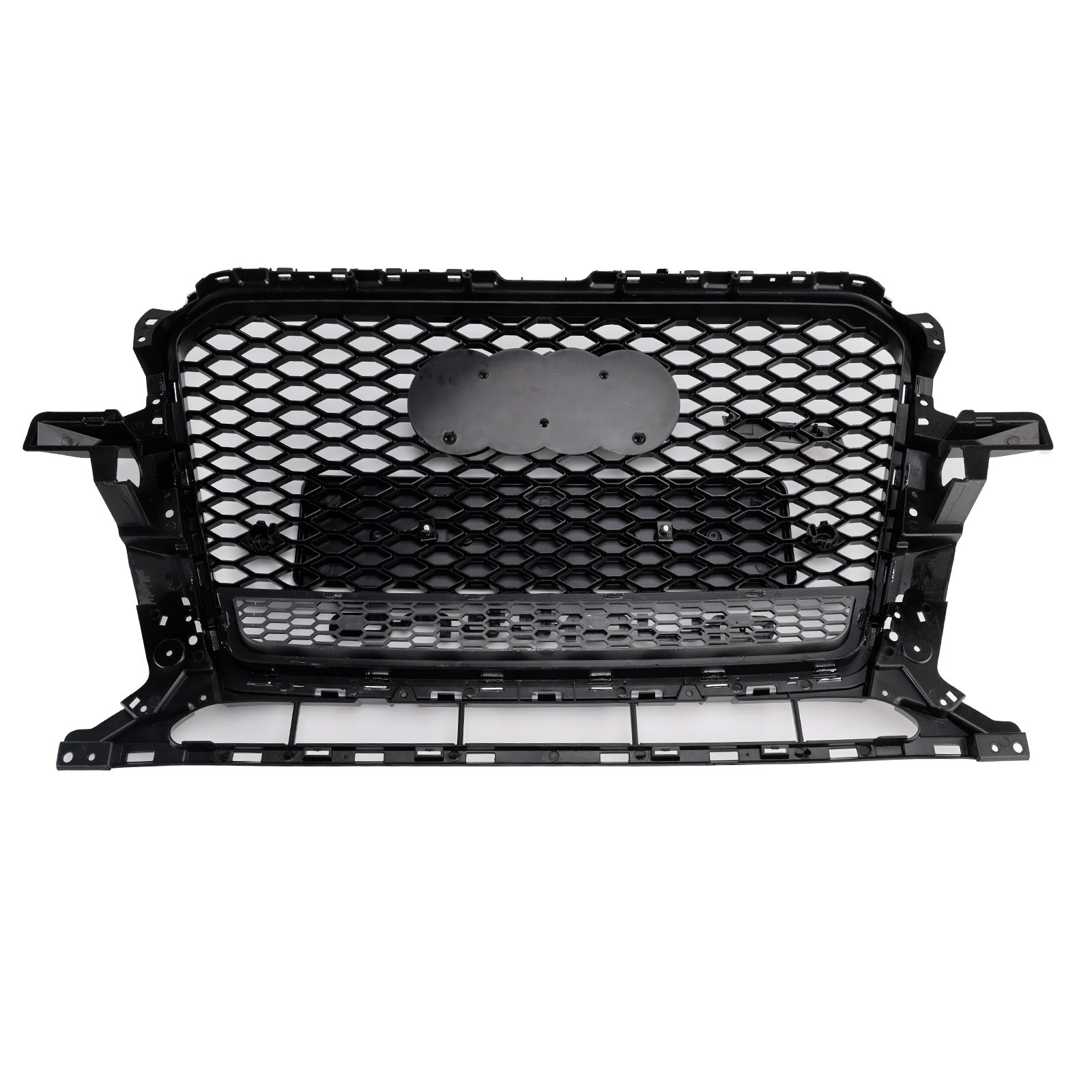2013-2017 Audi Q5 Chrome/Black Front Honeycomb Pumper Grille Grill