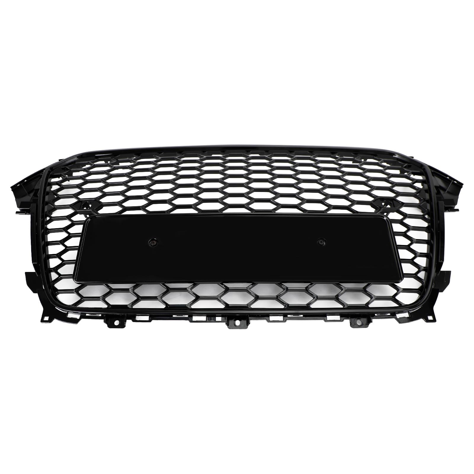 2013-2016 Audi A4 S4 RS4 Mesh Front Challed Grille Grill Bloss Black